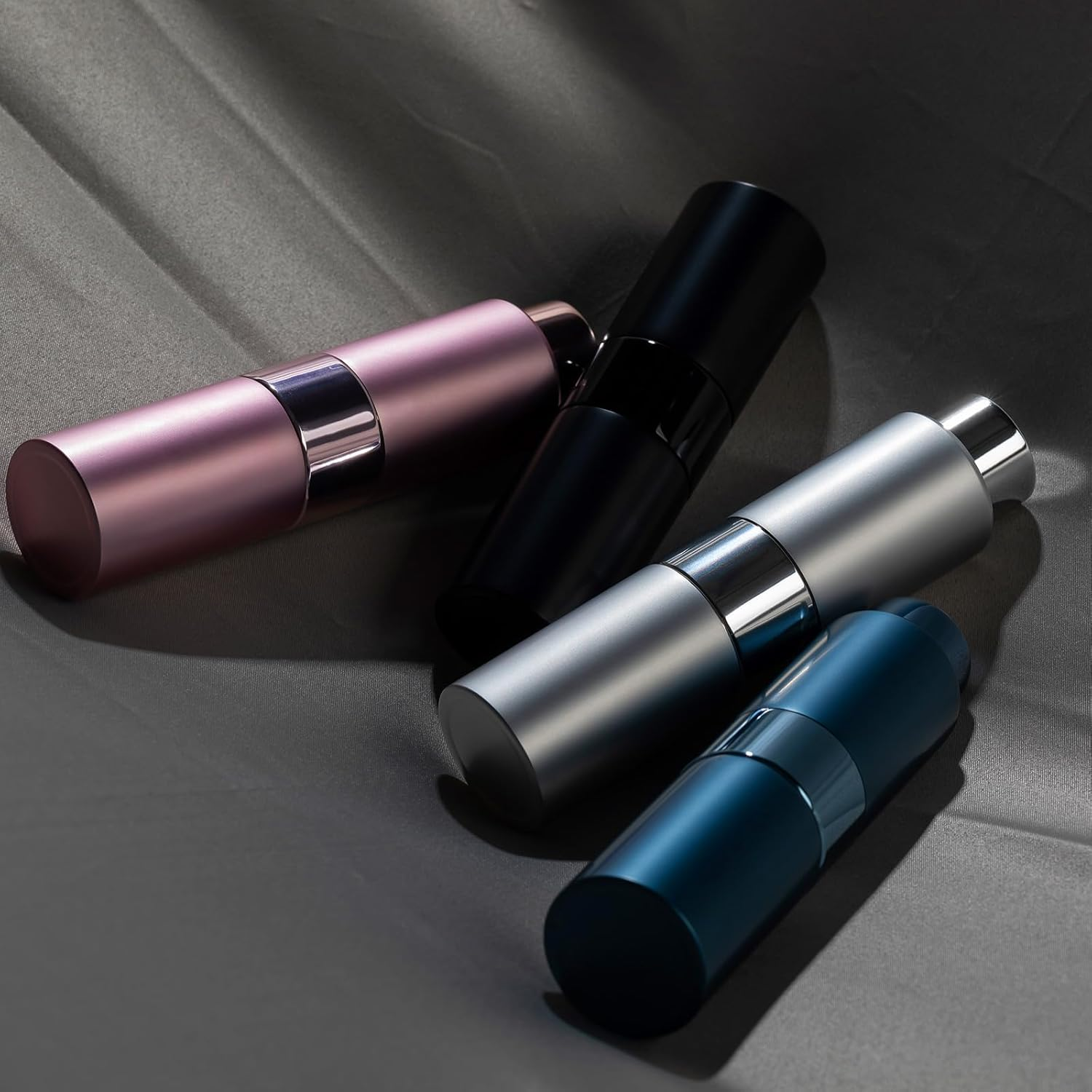 Owlyee Perfume Travel Refillable Atomizer Bottle: Cologne Spray Mini for Refill - Empty Fragrance Sprayer for Men - Large Size 20ML Pink - Blue image number 4