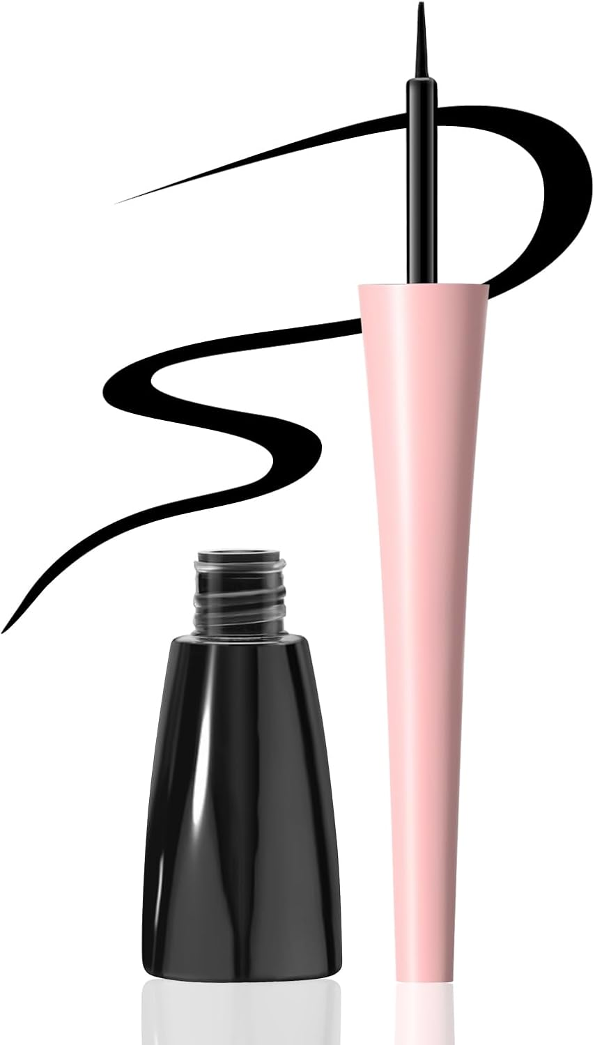 Boobeen Liquid Eyeliner Pen, Colored Eye Liner Waterproof Smudge Proof, Eyeliner Ink Liner with Precision Tip for Bold Eye Looks