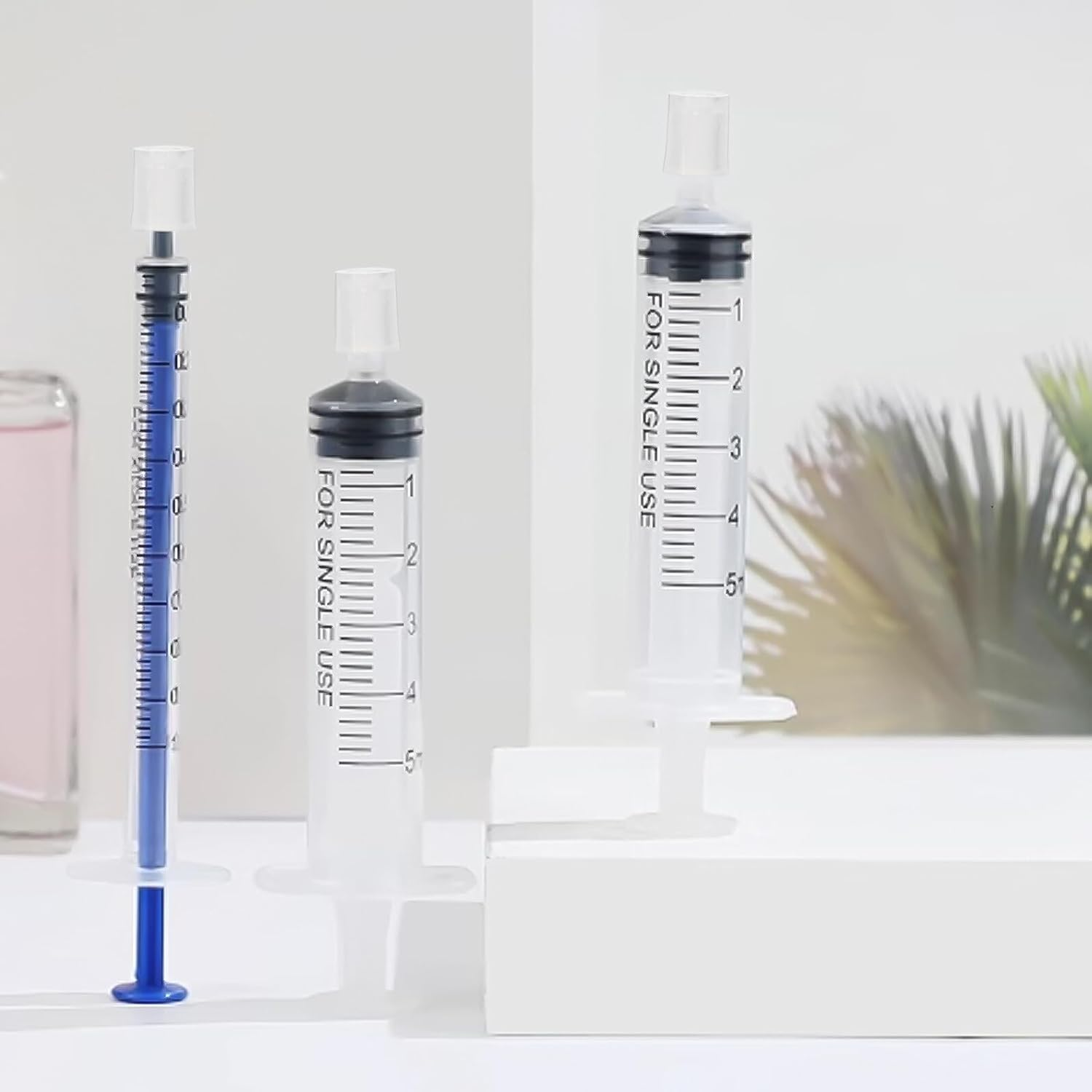 TEHAUX 50Pcs Perfume Syringe Adapter Liquid Dispenser Transfer Adapter for Refill Applicator Syringe Suitable for Travel and Cosmetic Use image number 6