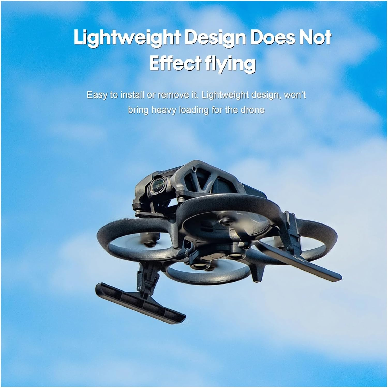 Foldable Landing Gear Quick Release Leg for Avata Accessories Height Protector Extended Anti-Fall Extension Skid image number 3