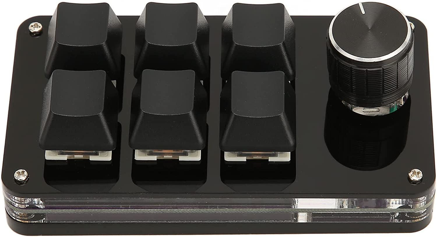 Mini USB 6 Key One Handed Mechanical Gaming Keypad, Programmable Keypad RGB Backlight, OSU Programming Macro Keys for Computer image number 6