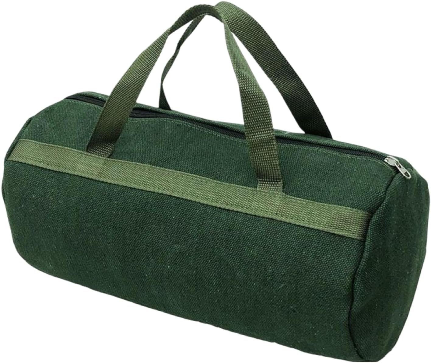 Grill Accessory Storage Bag, 24" Extra Thick Canvas Grill Utensil Storage Bag, Double Zipper Grill Tool Storage Bag, BBQ Tool Storage Bag Carry Bag for Camping Hiking Barbecue image number 6