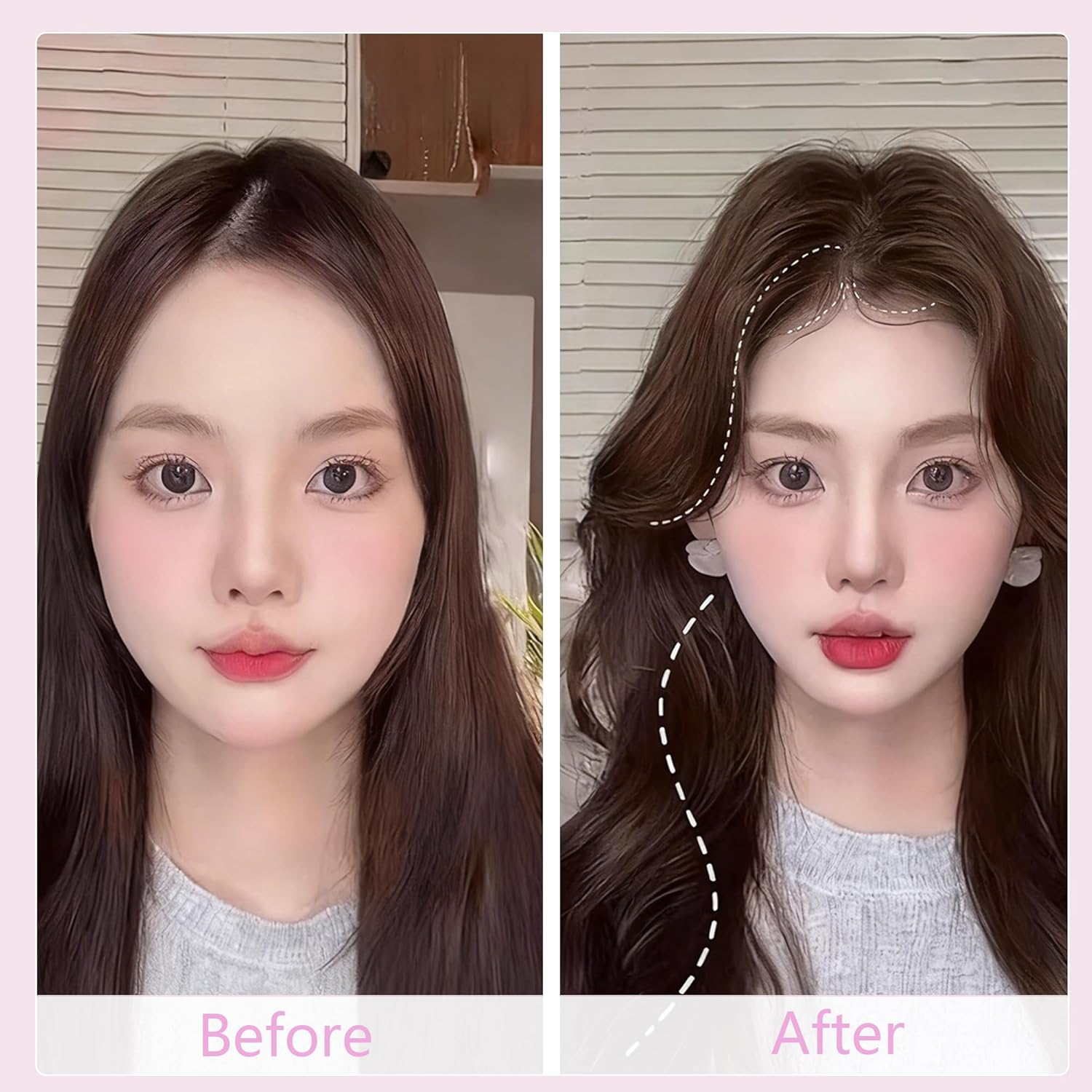 QIUMING Volume Clip No Imprint Hair Root Lifting Clips Volume Hair Clips Volume Hair Clip Suitable for Long and Short Hair to Create Hairstyles (Pink+Purple+Black) image number 2