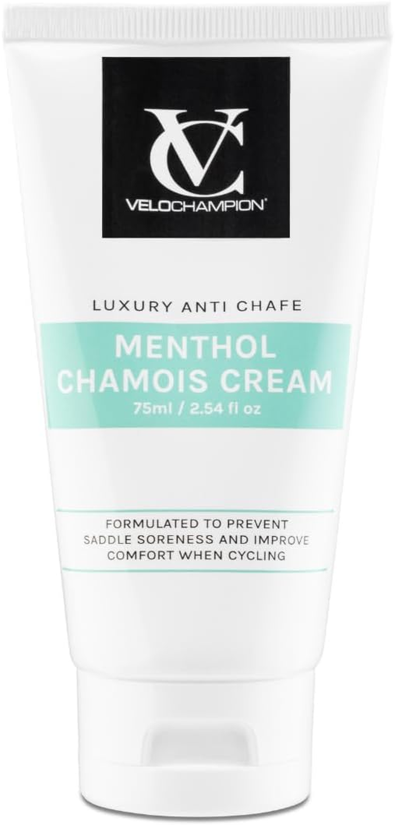 Velochampion Luxury Chamois Cream for Cyclists, Runners and Athletes | Vegan, Cooling, Hydrating anti Chafing Cream| Reduces Friction and Rubbing | Suitable for Men & Women image number 4