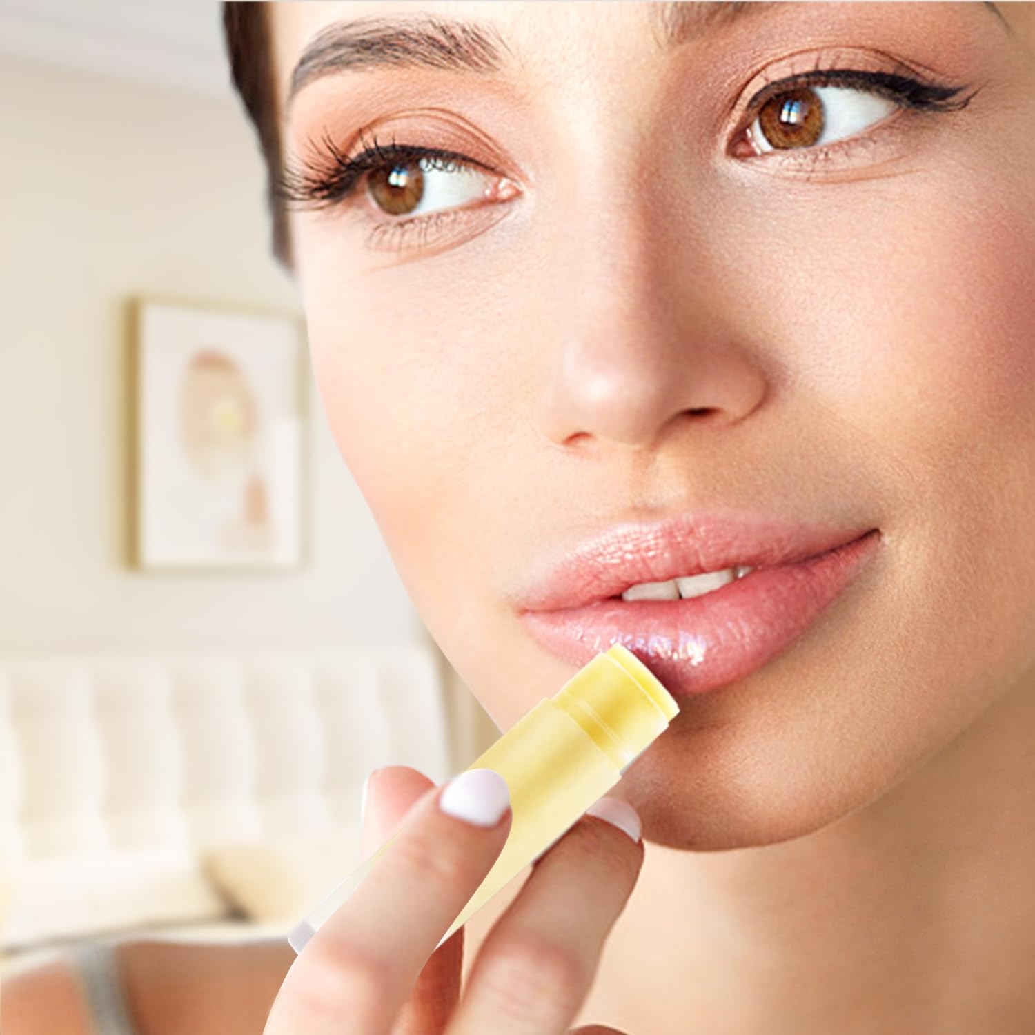 100 Pcs 5.5Ml Bulk Empty Lip Balm Tubes Refillable Plastic Lip Gloss Container Travel Lipstick Tubes Chapstick Tubes Holder for DIY Homemade Lip Balm (Clear) image number 5