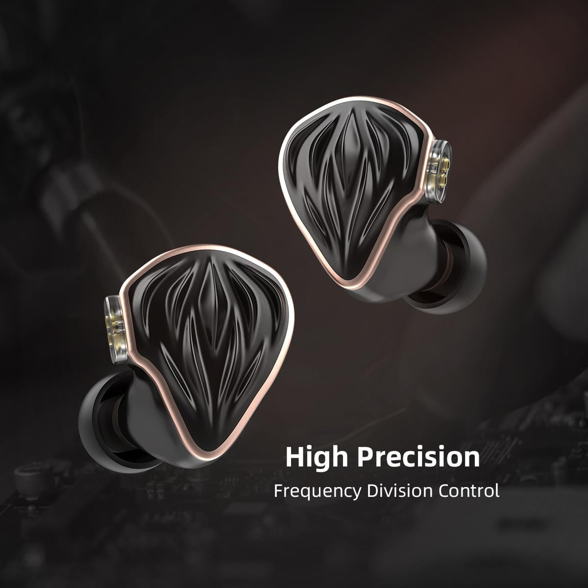 Hidizs MS3 In-Ear Monitors, 1DD+2BA 3 Units Hifi In-Ear Headphones, 10.2 Mm Dynamic Unit, Tri-Colour Spatial Audio, Hybrid Balanced Armature Headphones, 4.4 Mm image number 5