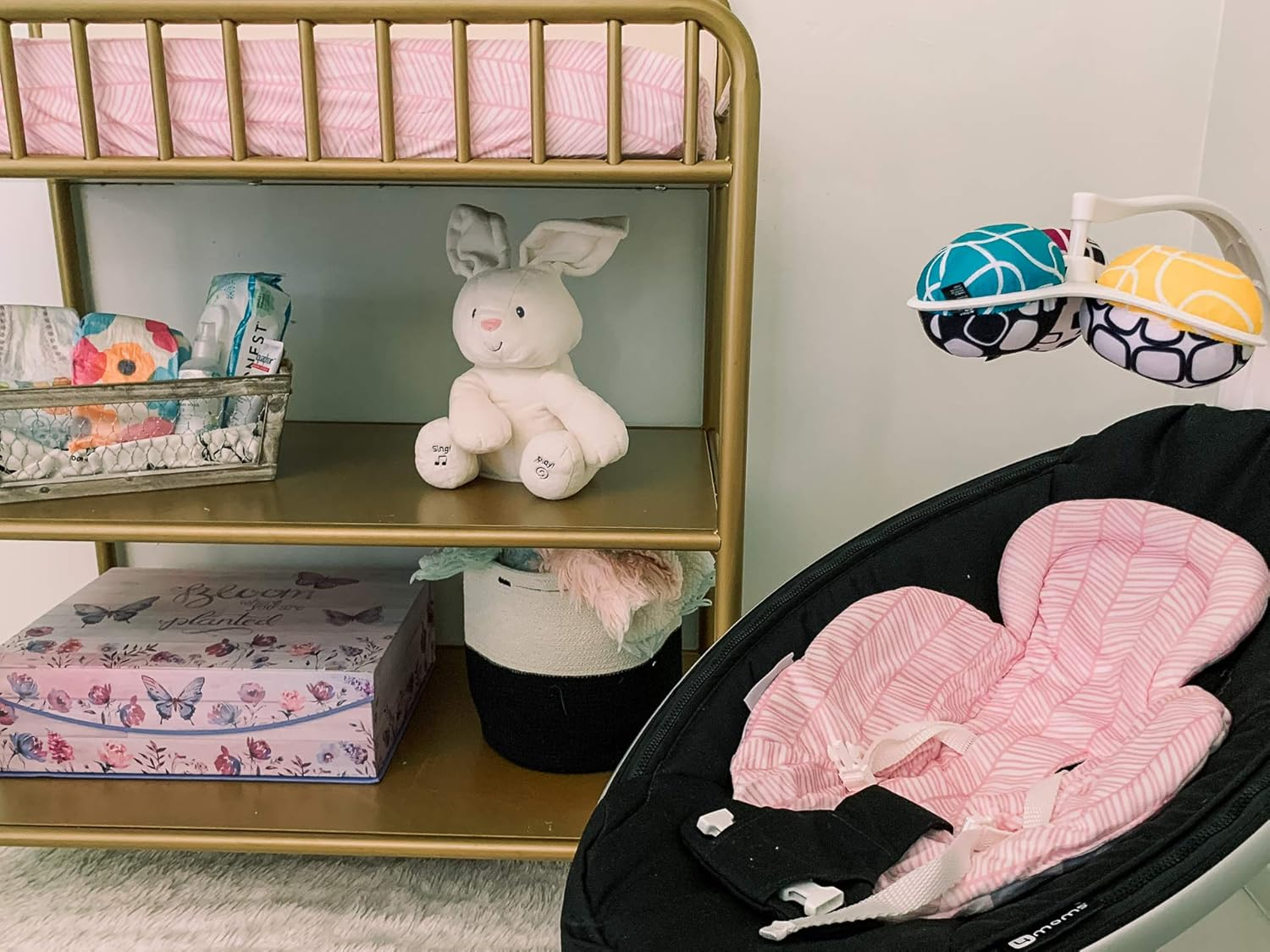 Infant Insert Compatible with 4Moms Mamaroo & Rockaroo &ndash; Car Seat Insert 2 Pack &ndash; Reversible Infant Car Seat Insert &ndash; Soft Plush Minky Car Seat Head Support Insert image number 2