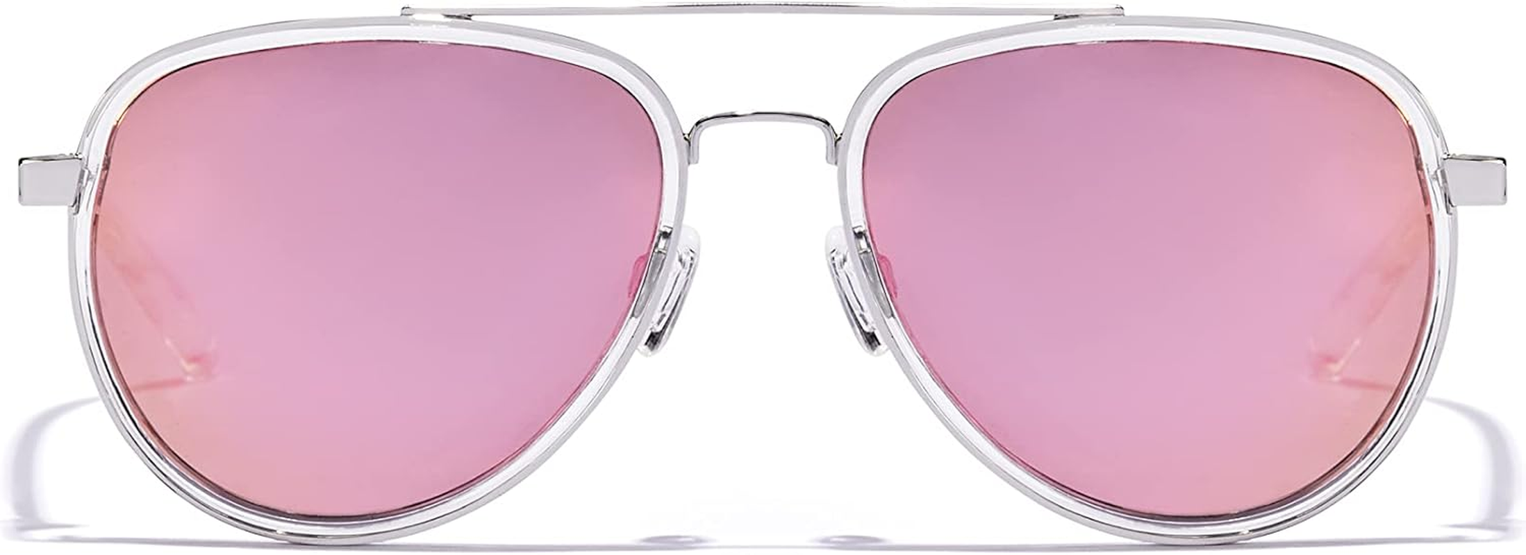 HAWKERS Sunglasses Polarized EAGLE for Men and Women - Brown Polarized &middot; Transparent Ct image number 6