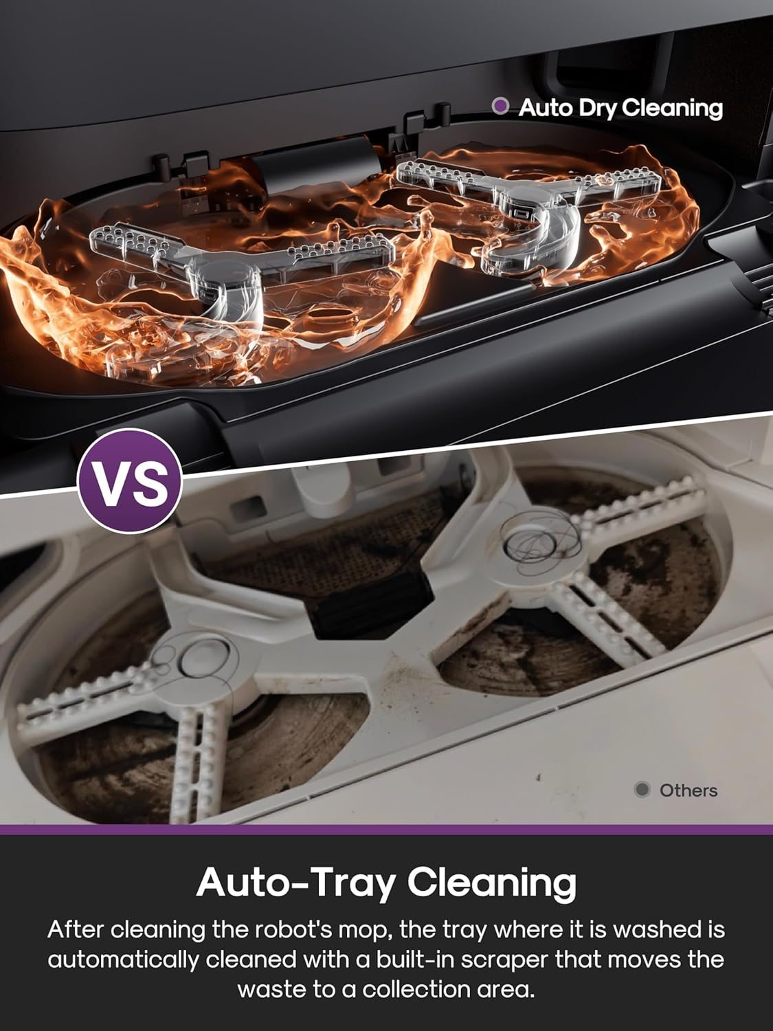 Eureka J15 Max Ultra Robot Vacuum Cleaner and Mop, 22,000 Pa Suction, Flex-Arm for Edge Cleaning, Dual Anti-Tangle Design for Pet Hair, Hot Water Mop Washing & Hot Air Drying, AI Obstacle Avoidance