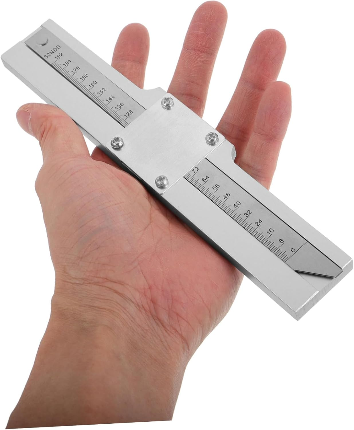 JECOMPRIS Tire Tread Depth Gauge Lens Metal Ruler for Accurate Tire Depth Measurements Multi-Functional Tool image number 6