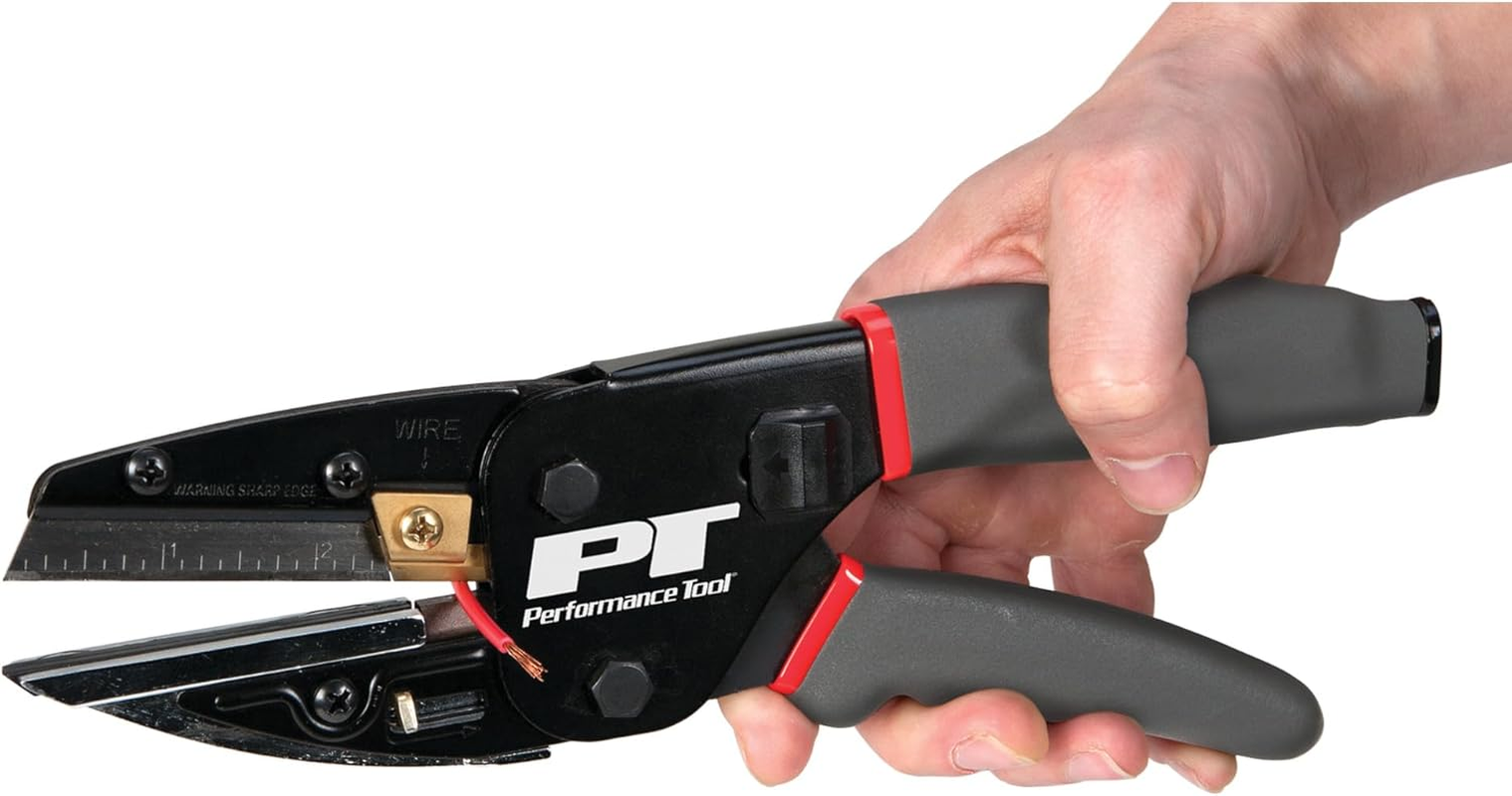 Performance Tool W2045 3-In-1 Multi Power Cutting Tool with Built-In Wire Cutter & Utility Knife image number 3