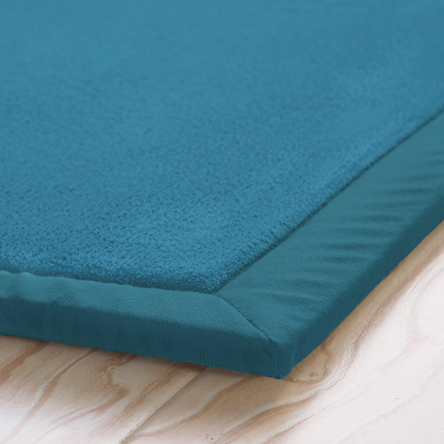 Coral Velvet Area Rugs Play Mat, 3Cm Thick Carpet Crawling Mat for Nursery Baby Toddler Children Kids Room, Yoga Mat Exercise Pads (Bluestone, 150X200Cm) image number 5
