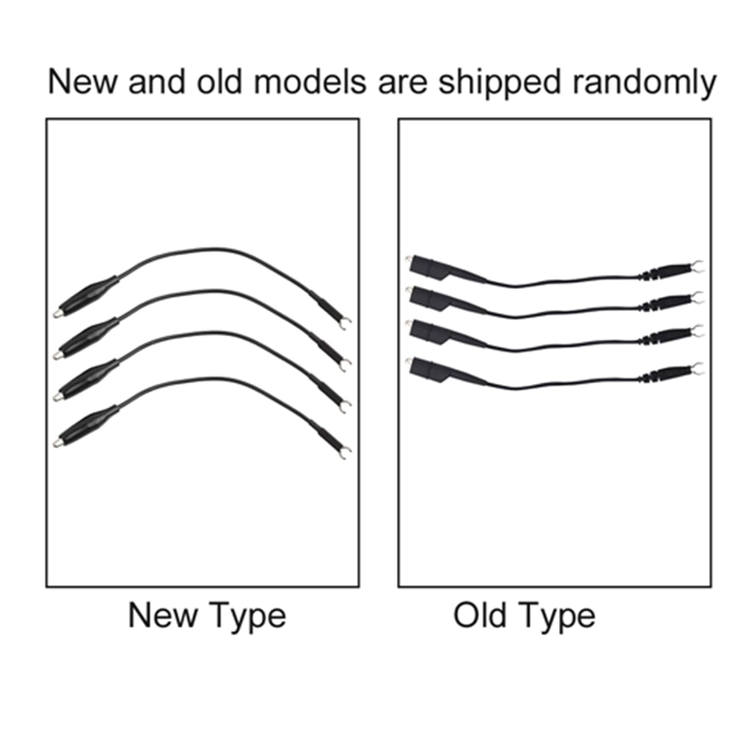 Oscilloscope Probe Ground Clamp/Holder Accessories, Practical and Long Life Ground Wire Cable 4Pcs, Suitable for Standard Probes, Lightweight and Easy to Carry, Replacement for Old Or image number 1