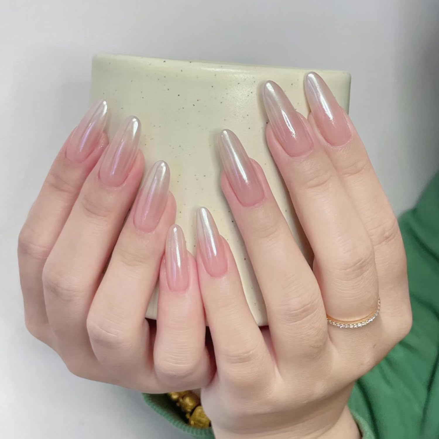 Chrome Nail Glitter Powder Moonlight Mirror Powder Glimmer Dust Shimmer Glitter Nail Art Decoration Nail Flakes image number 6