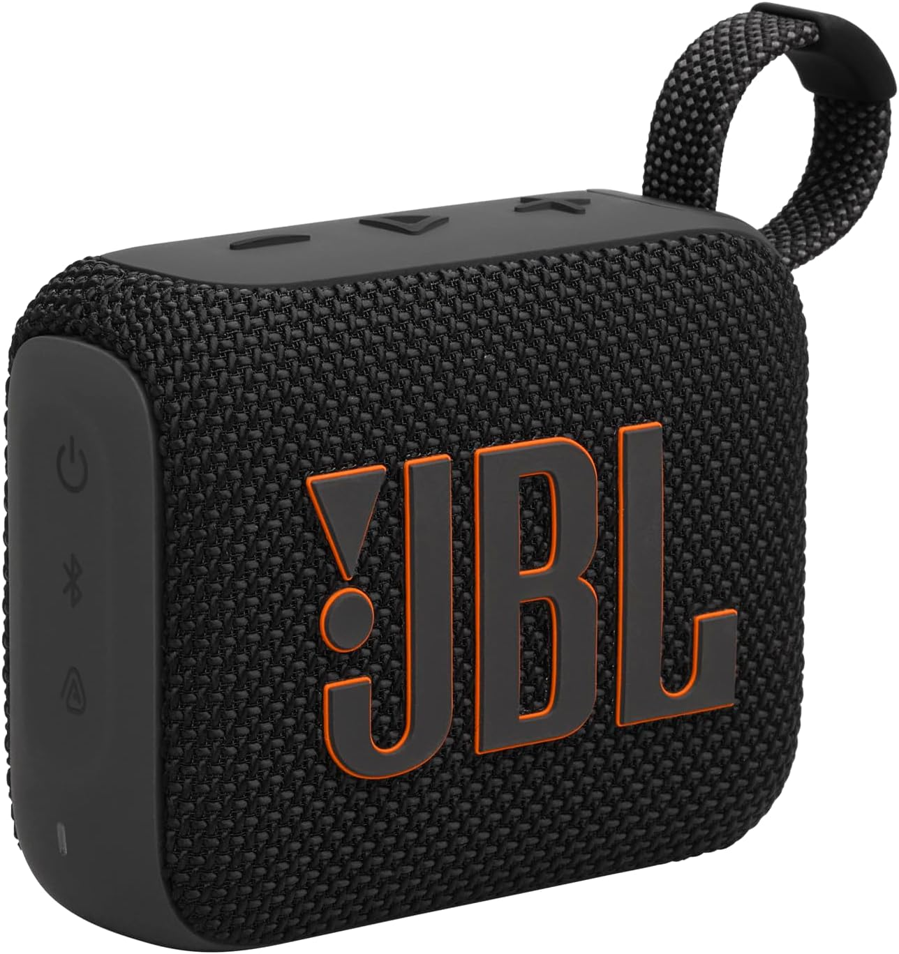 JBL Go 4, Ultra-Portable JBL Pro Sound with Punchier Bass, up to 7 Hours of Playtime plus 2 Hours with Playtime Boost, Waterproof and Dustproof, Multi-Speaker Connection by Auracast, Squad