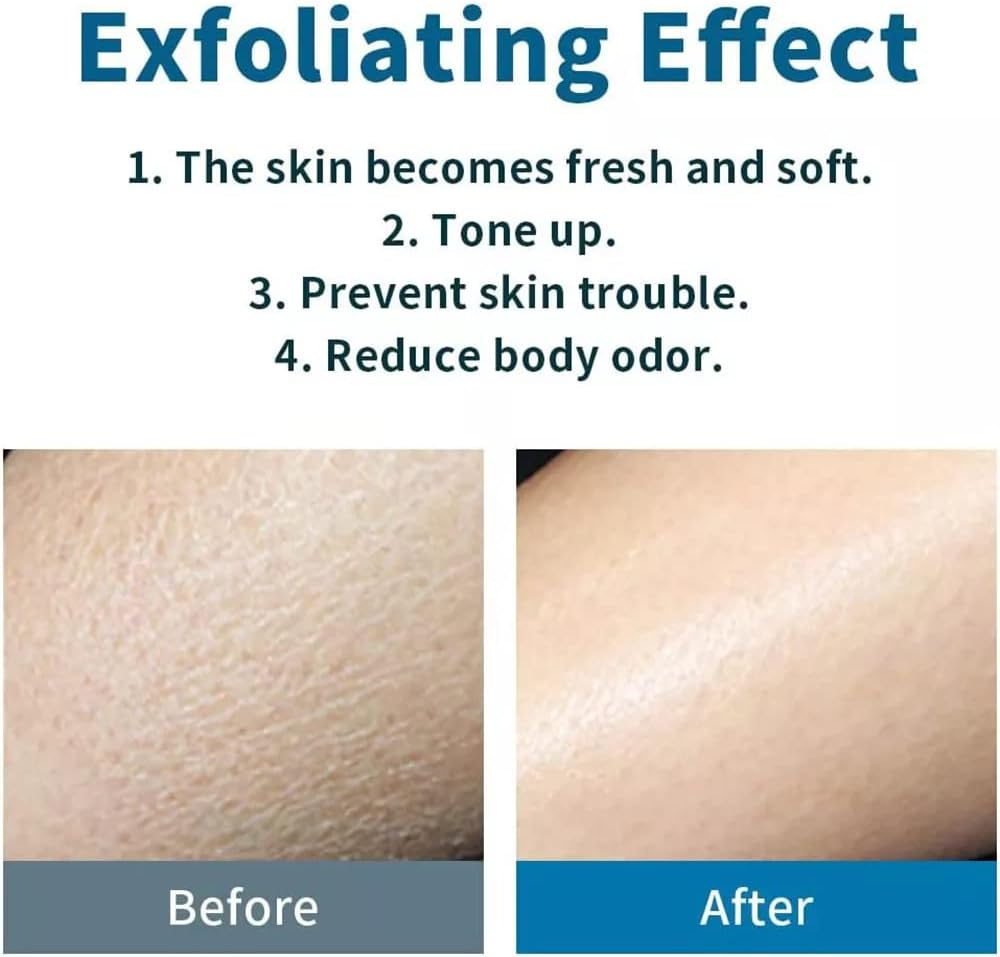 Korean Towels | Exfoliating Bath Glove | Bath Scrub | Dead Skin Remover Glove | 100% Viscose | Bath Glove | De-Tan Scrub | Bath Scrub | Bath Mitt | Hammam Gloves | Bath Scrubber (Large) Pack of 2 image number 5