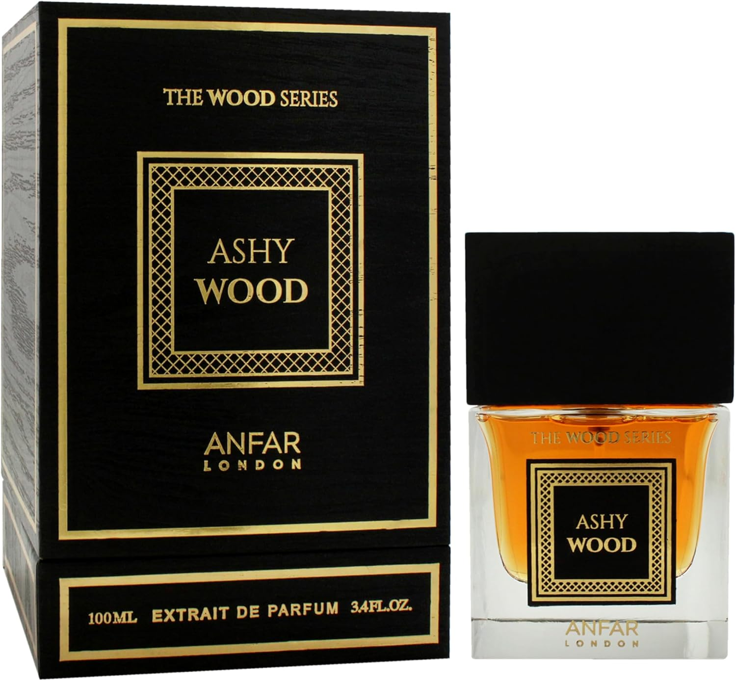Anfar London - Ashy Wood by Anfar for Men - 3.4 Oz Extrait De Parfum Spray image number 3