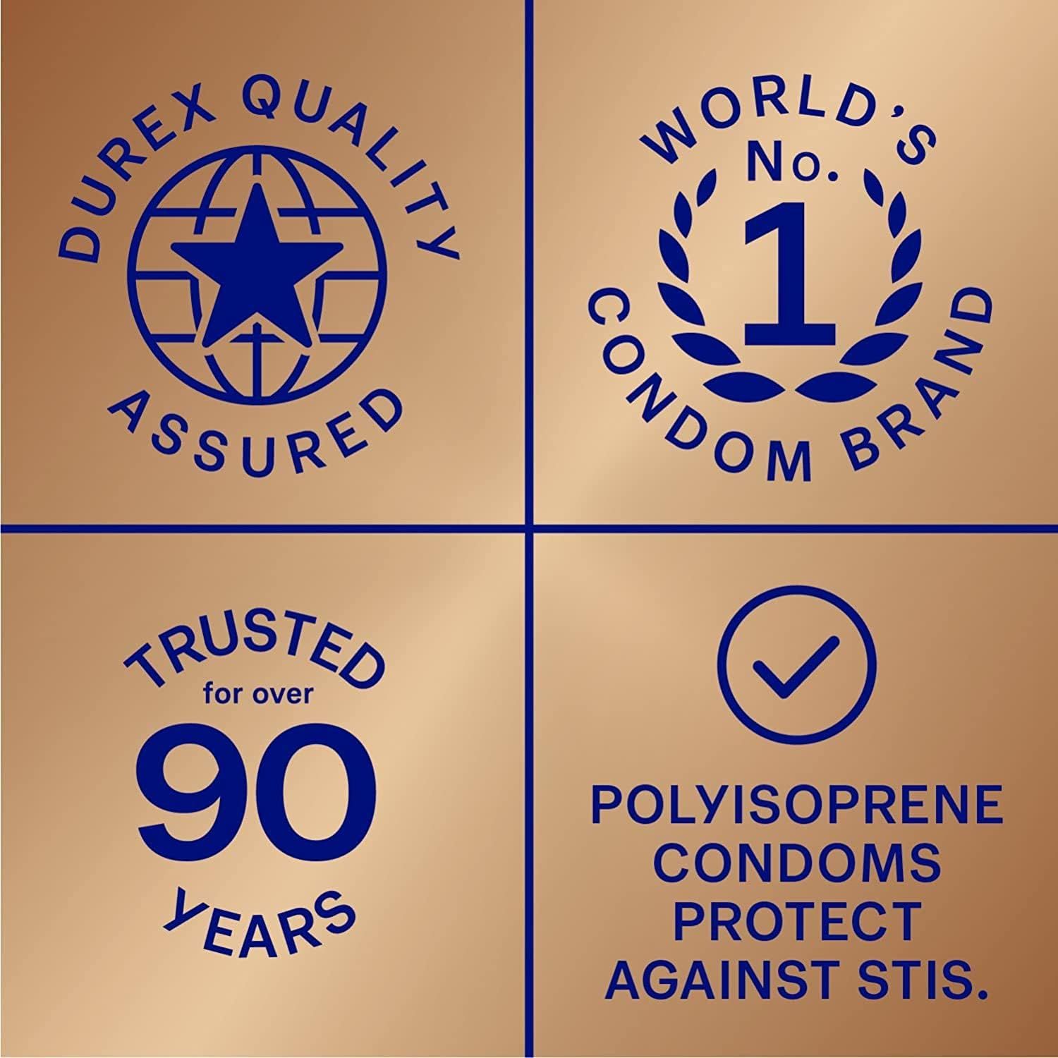 Durex Avanti Bare Real Feel Condoms, Non Latex Lubricated Condoms for Men with Natural Skin on Skin Feeling, FSA & HSA Eligible, 3 Count (Pack of 5) image number 3