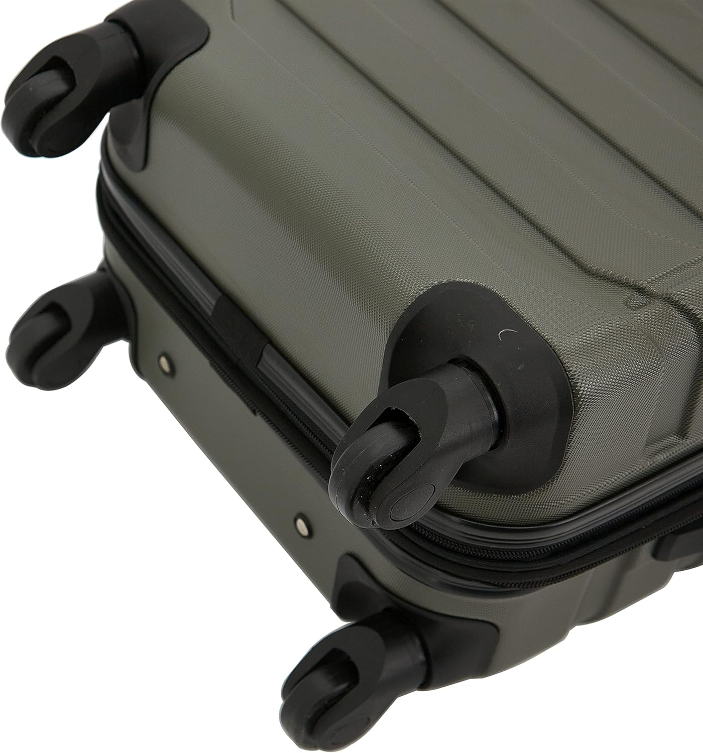 Travelers Club 4 Piece Luggage and Packing Cubes Set - Red image number 2