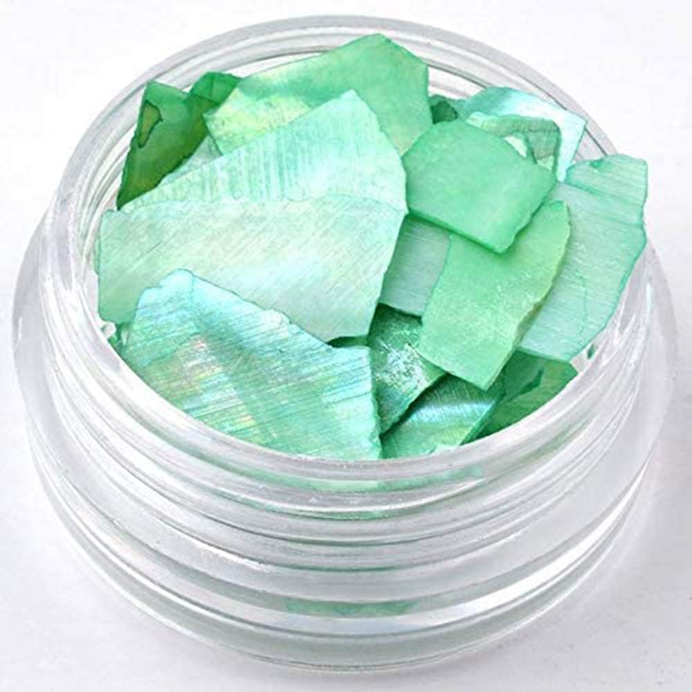 12 Boxes Holographic Chunky Glitter Nail Sequins Iridescent Nails Crafts Nail Face image number 2