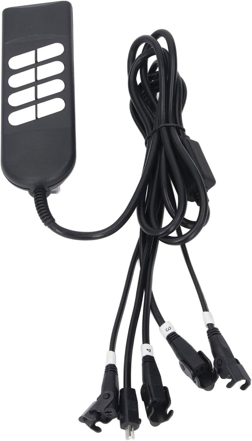 Omabeta 1PCS Lift Chair Control Replacement, 8-Button 5-Pin ABS Hand Control with Ergonomic Compact Design, Lift Chair Remote Replacement Parts for Power Recliner Furniture Controller Switch image number 1