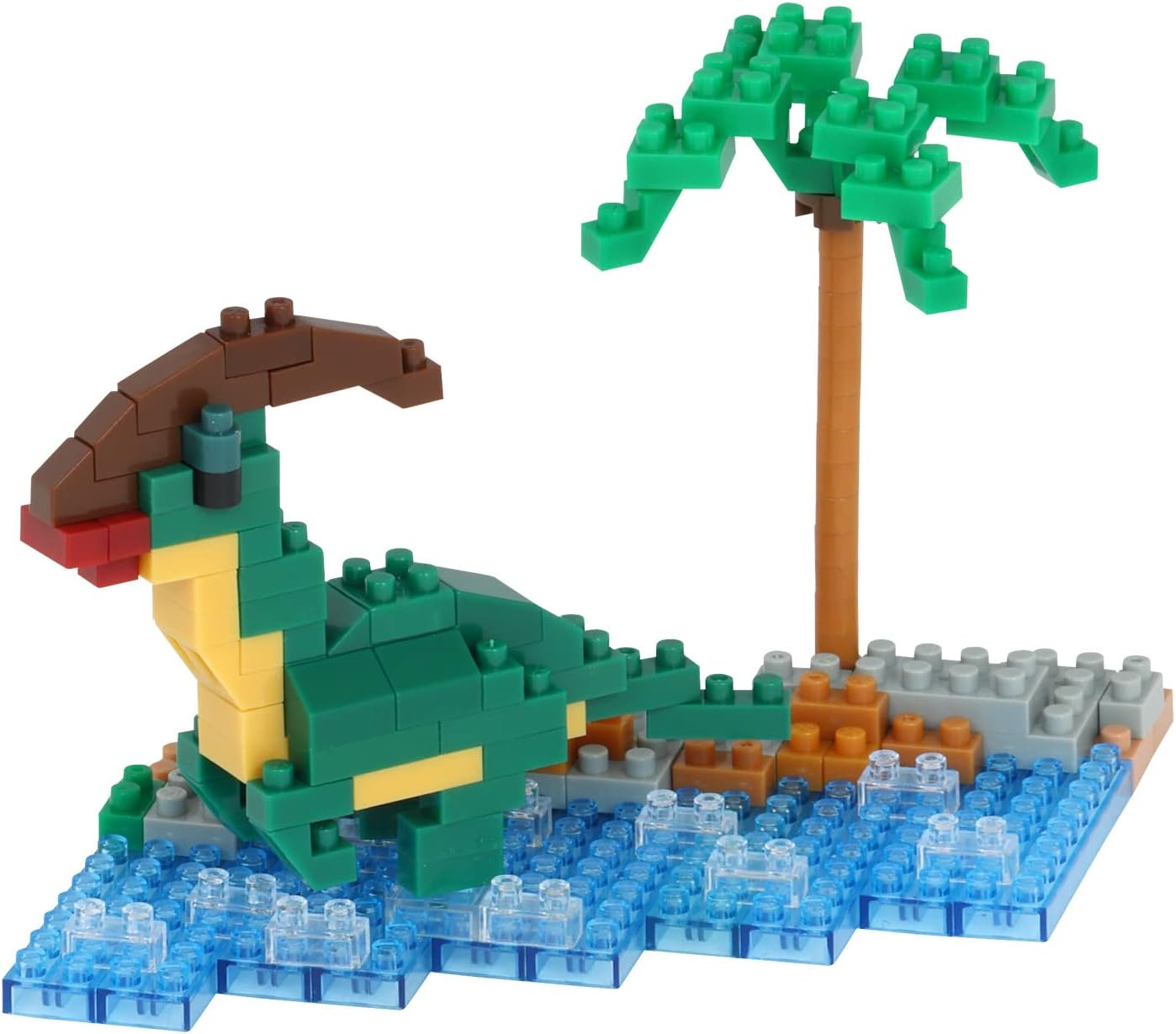Nanoblock - Dinosaurs - Pteranodan, Nanoblock Collection Series Building Kit, Multicolor (NBC_365)
