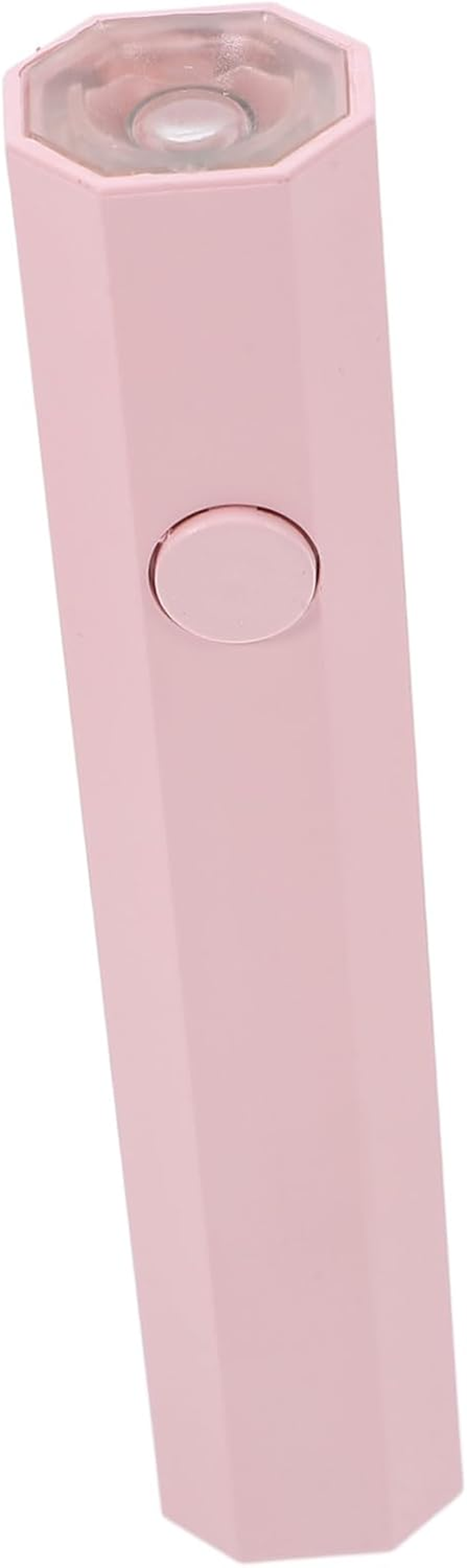 MUCKLILY Portable Mini Nail Dryer UV Lamp Compact Lightweight Nail Polish Lamp with Fast Drying for Manicure Salon and Personal Use Abs Material USB Rechargeable Pink image number 2