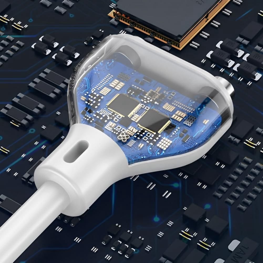 2PCS Magnetic USB DC Charger Cable, 0.8M Charging Cord for Massager, Electric Toothbrushes,Kids Watche, Cleanser image number 1