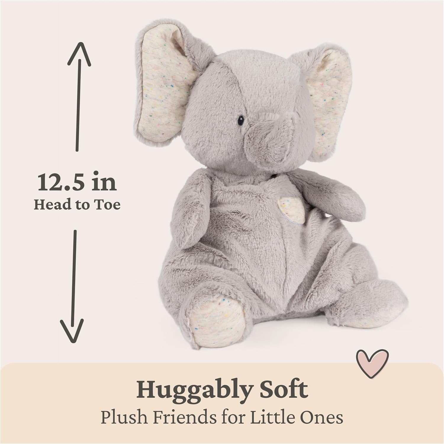 Gund Oh so Snuggly Elephant Stuffed Animal Plush Toy, Large image number 4