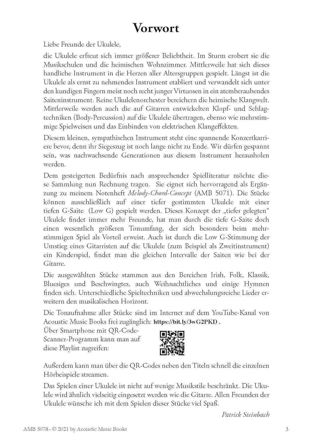 Uke'S Finest: Irish, Folk, Classic, Ragtime, Blues, X-Mas and More. F&uuml;r Ukulele in Low G-Stimmung. Noten Und Tabulaturen. Mit Qr-Codes Zum Streamen Der Tonaufnahmenmit CD image number 5