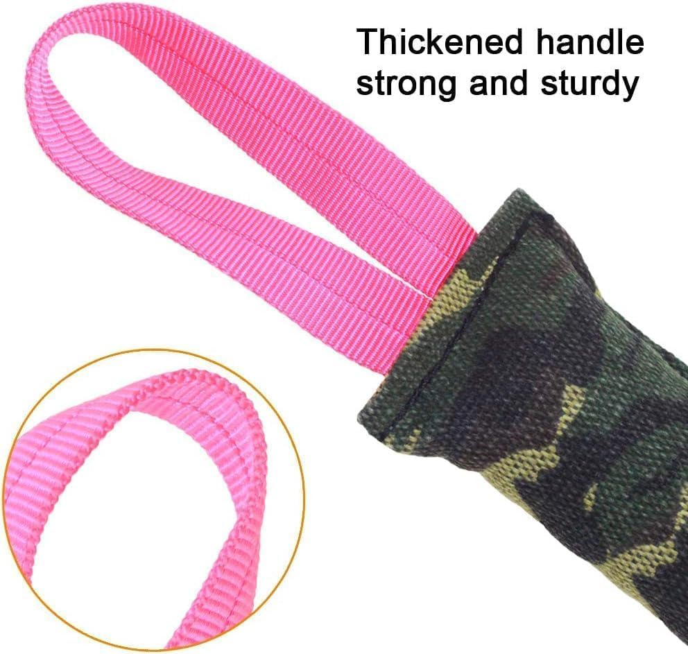 Retractable Interactive Dog Rope Tug of War Toy, Durable Hanging Exercise Tug of War for Medium to Large Dogs Play - Best for Tug of War, Bite Training, Dogs Hanging Outdoors (Camouflage) image number 3