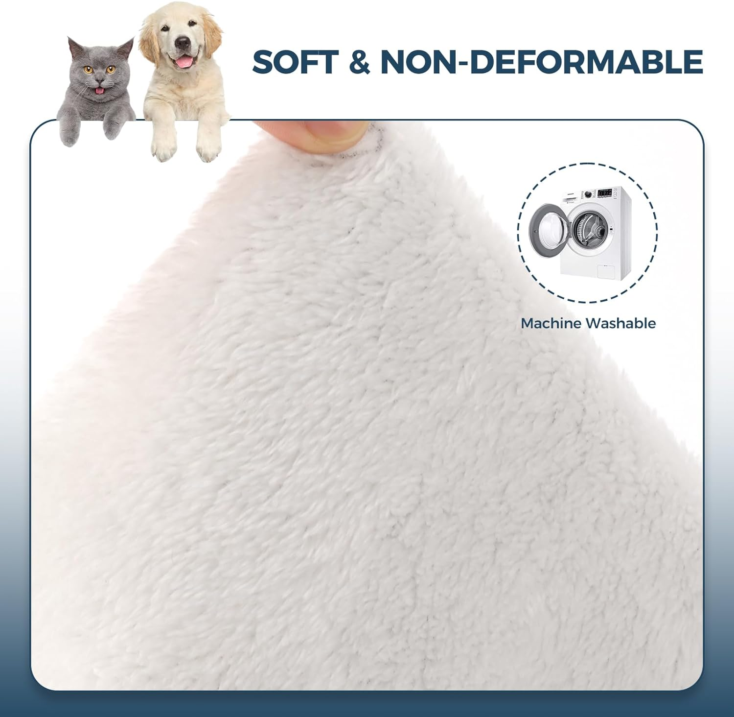 Cat Hammock for Cage Hanging Reversible 2Pack,Pet Hammock Bed Adjustable,Soft Sleeping Hammock for Cats,Ferret,Puppy,Rabbits,Small Animals (L, CAT) image number 3