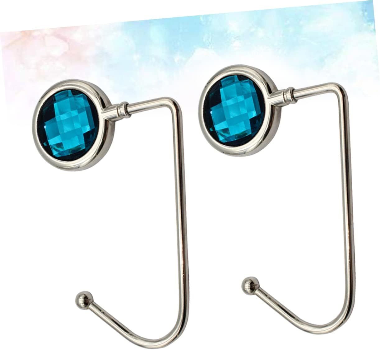 BESTYASH 4Pcs Alloy Handbag Hook Bag Table Hook Backpack for Dining Table Side Use image number 1