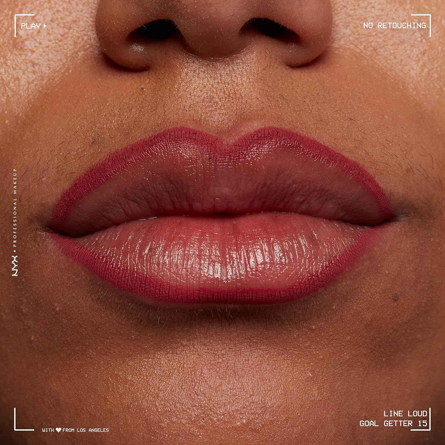 NYX Professional Makeup Line Loud Lip Pencil - GOAL GETTER (Pack of 2)