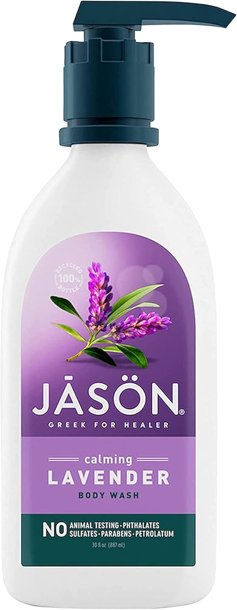 JASON Calming Lavender Body Wash, 30 Ounce Bottle image number 1