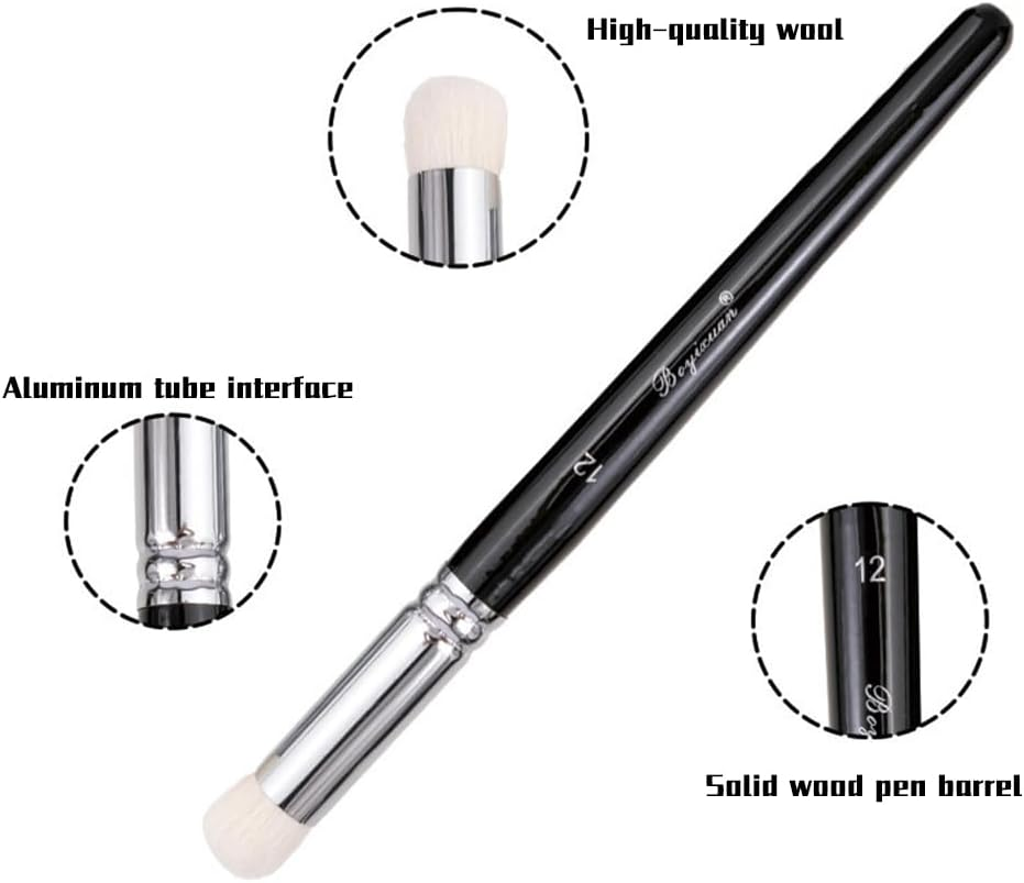 Professional Dry Brush Miniature Painting Set,6 Sizes High-Quality Goat Hair Brushes for Tabletop,Acrylic, Oil & Watercolor - Perfect for Beginners & Artists image number 5