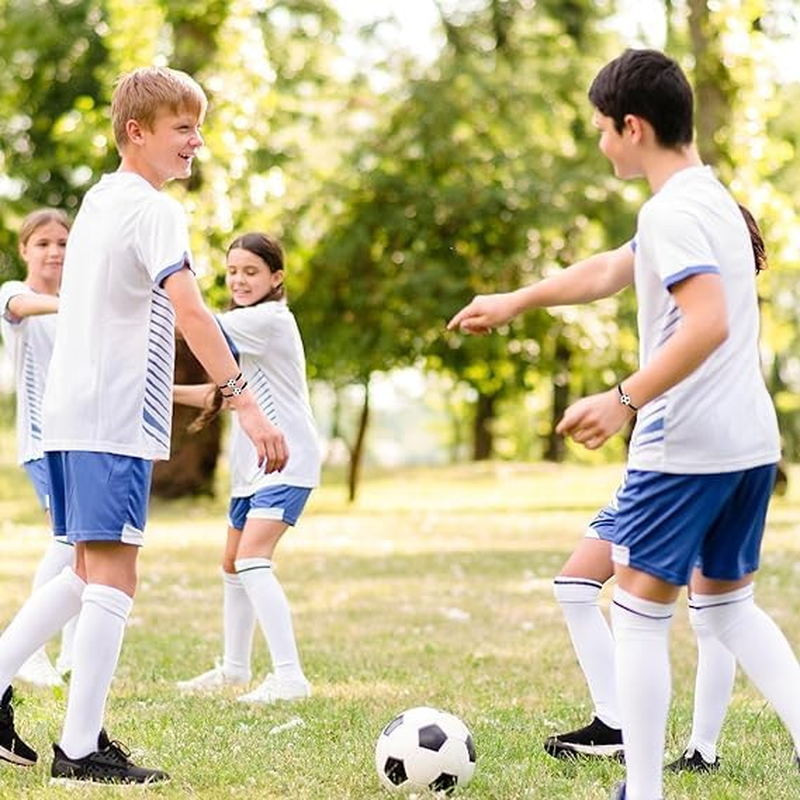 Soccer Bracelet and Ball Key Chains, Football Jewelry, Adjustable Unisex Paracord Bracelets - Soccer Gifts