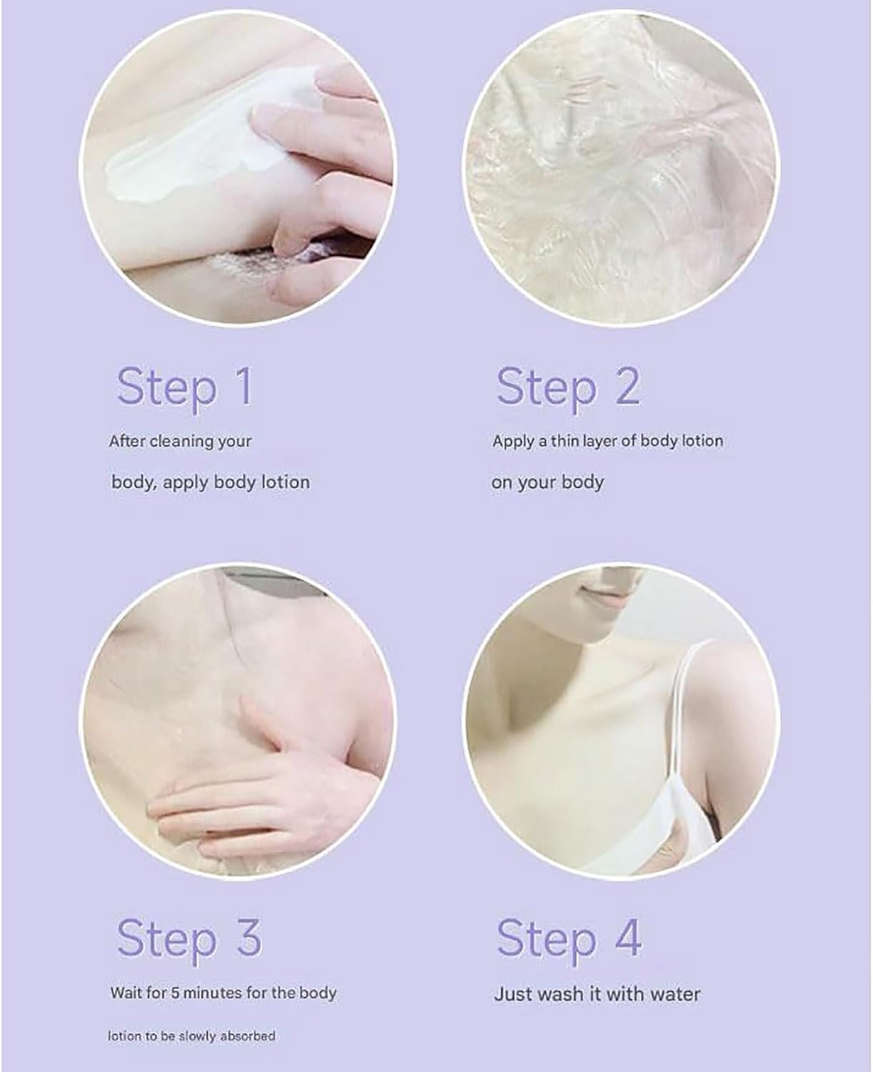 Cold White Skin All Overwhite Full Body Whitening Cream,Super Powerful Skin Brightening Lotion,Long Lasting Hydration,For Women and Men - 2Pcs image number 4