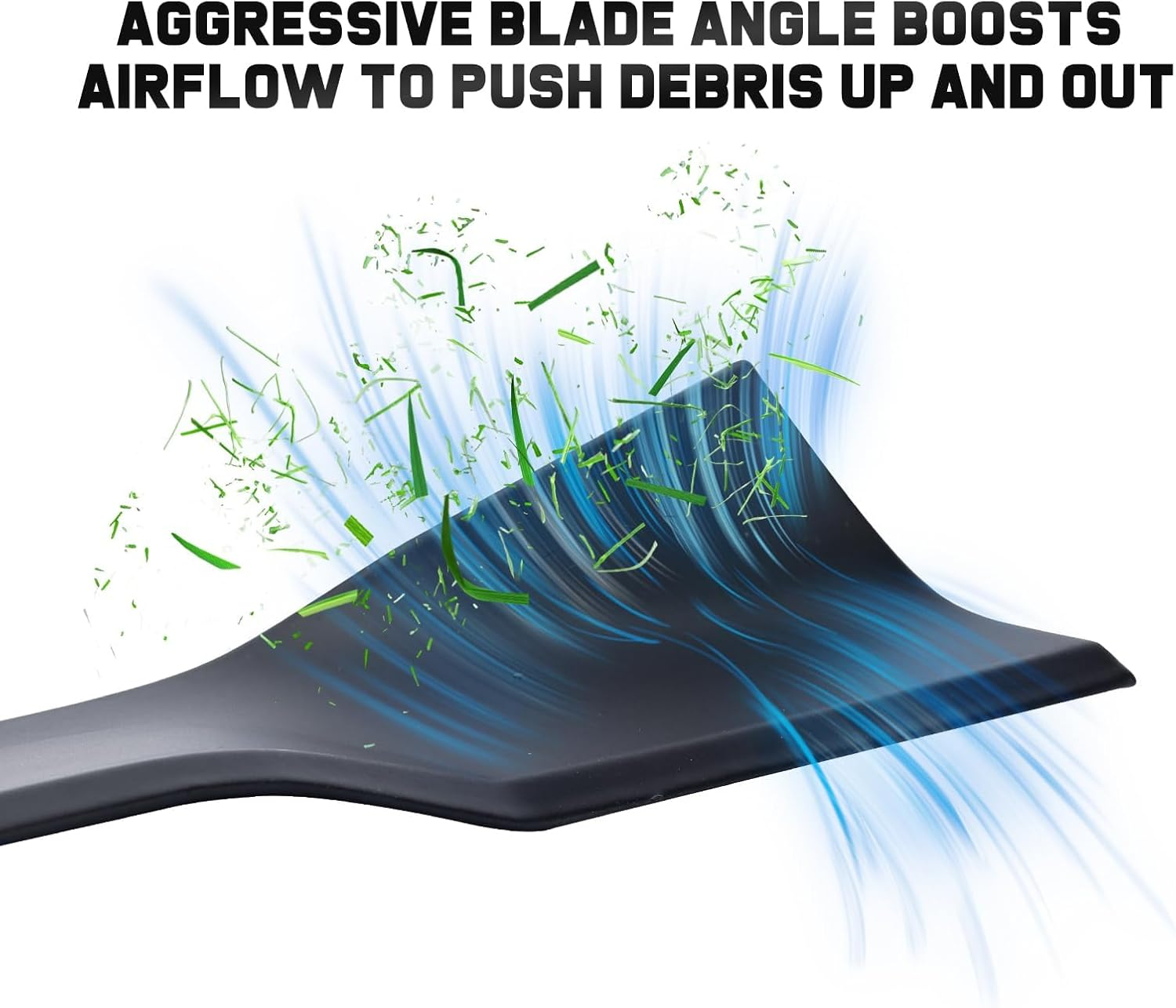 Grasscool 134149 532134149 Blade Mulching Set for Craftsman LT1000 YT4000 T1000 YS4500 DLT3000 LT2000 T2000 Husqvarna Poulan Pro 42 Inch Lawn Mower (2 Pack) image number 2