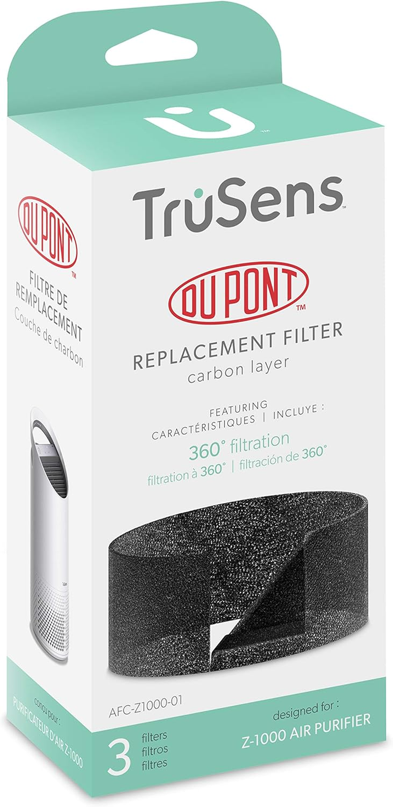 Trusens Carbon Filter for Trusense Z-1000 AFCZ1000-01JP AFCZ1000-01JP image number 2