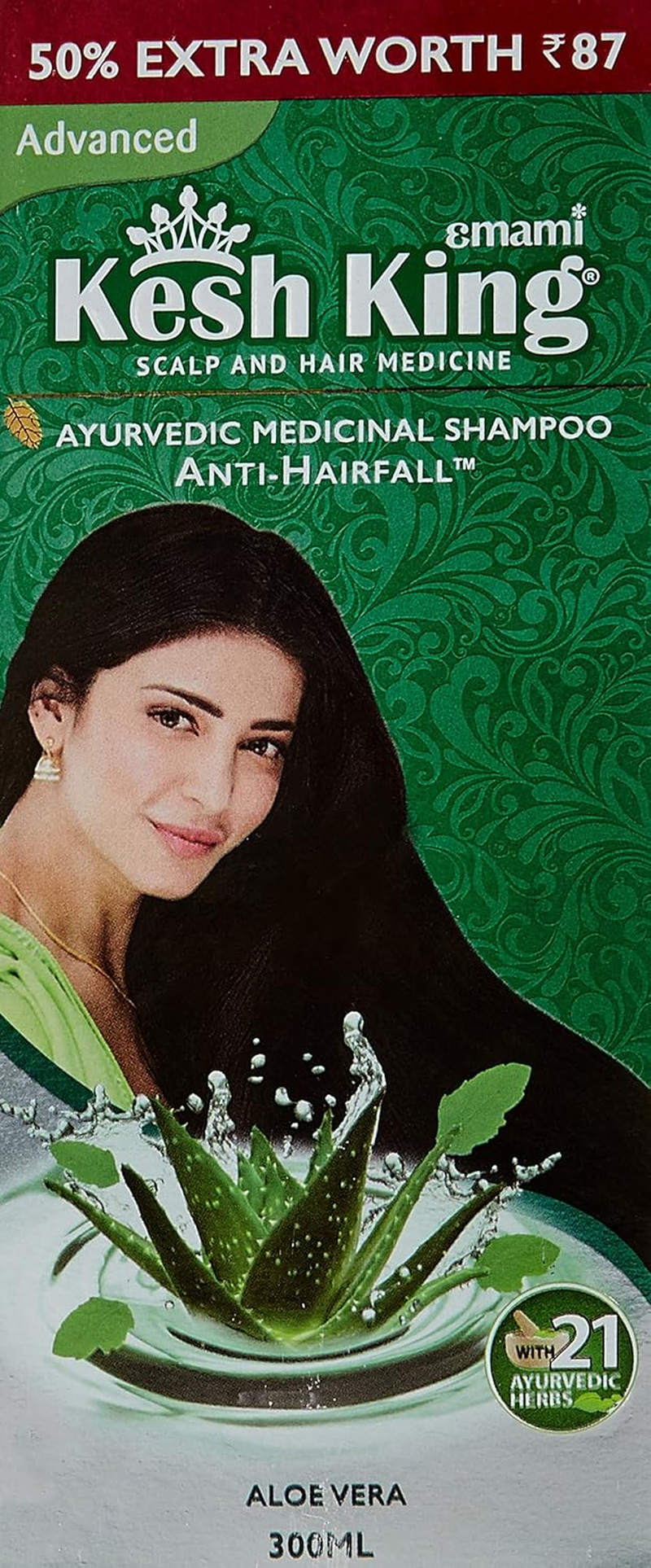 Kesh King Aloevera Herbal Shampoo, 300Ml