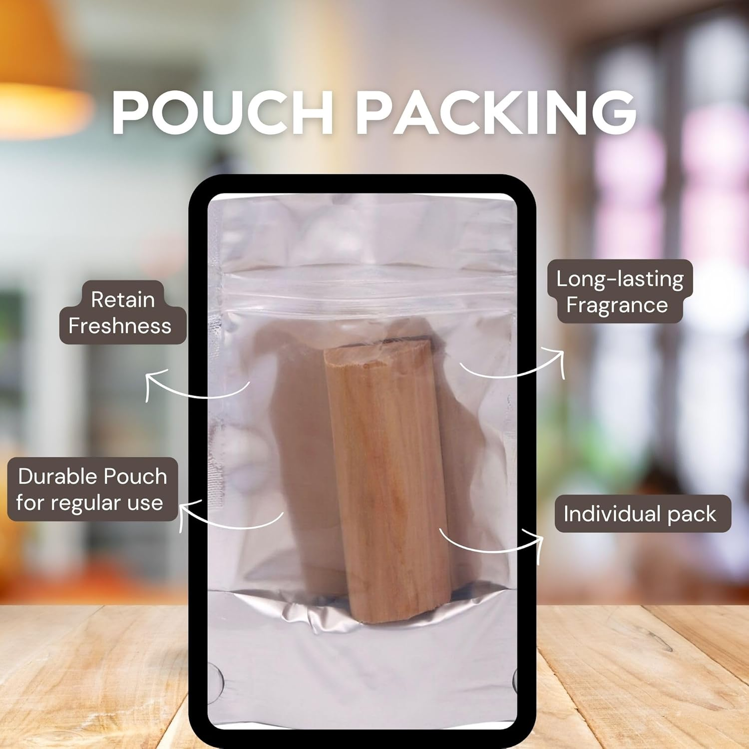 RDK Sandalwood Scented Processed Mysore Chandan Sticks (35-45 Grams) image number 1