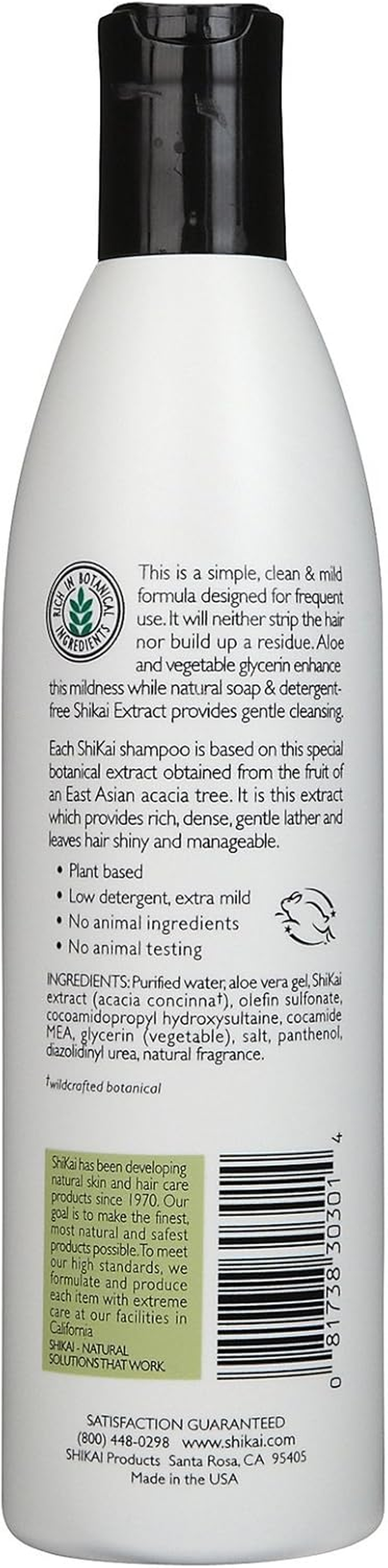 Shikai Everyday Gentle Cleansing Shampoo for Normal Hair - 350Ml (Pack of 2) image number 1