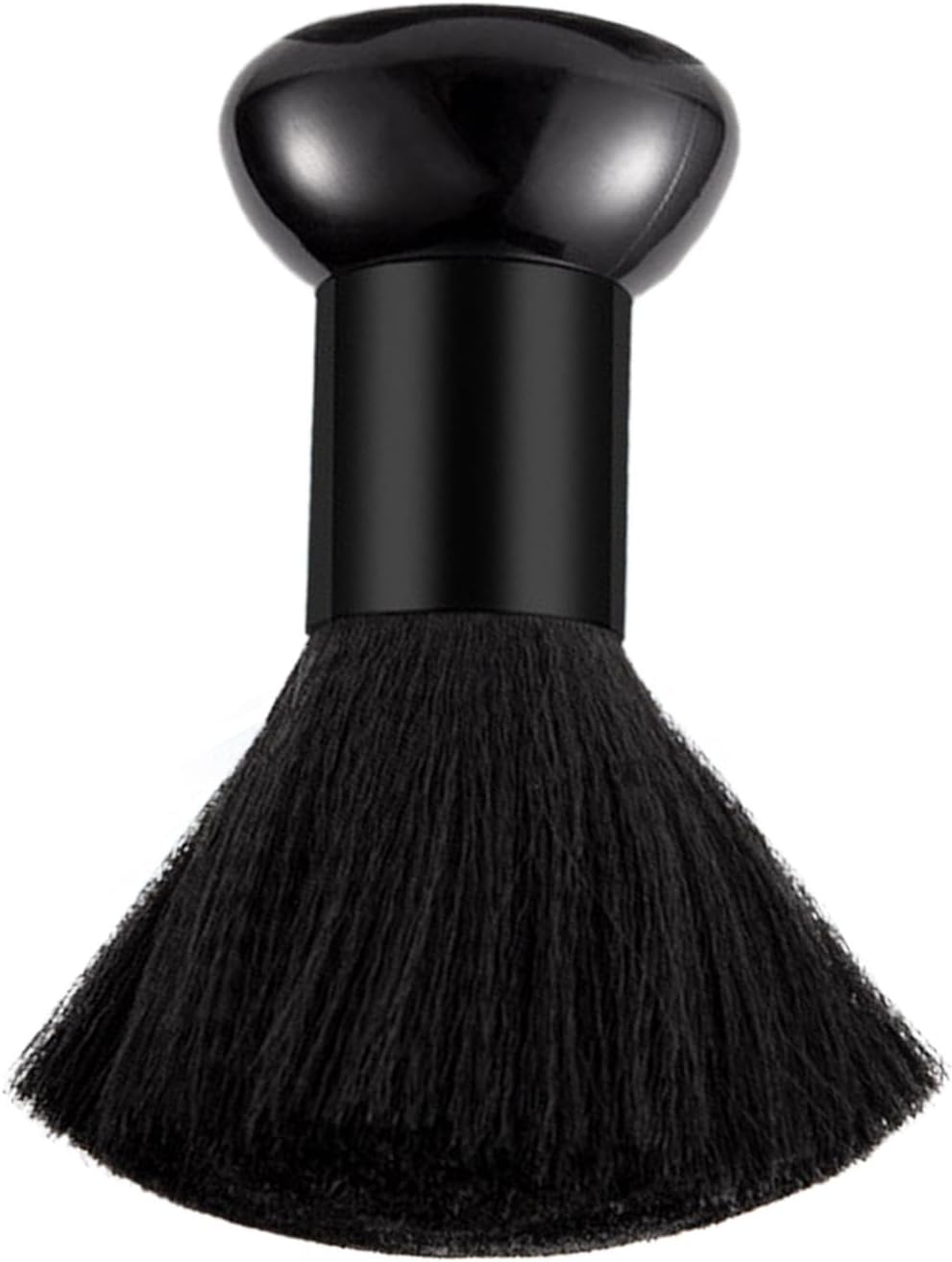 Qkbuza Hair Barber Brush - Nail Dust Cleaner Brushes | Nail Tool, Hairdressing Broken Hair Cleaning Brush for Barber Shop, Soft Nylon Bristles - Silver image number 4