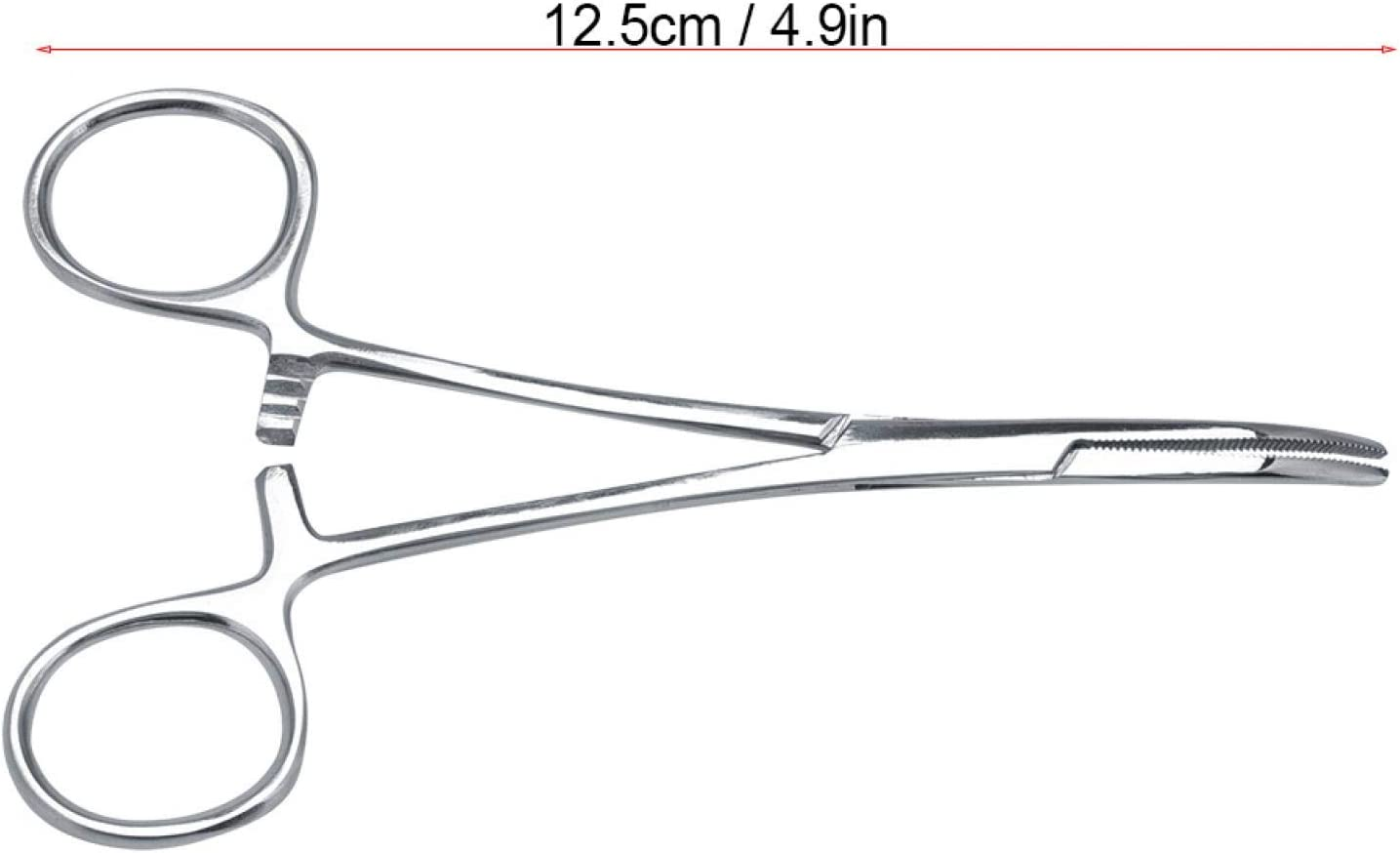 Ear Hair Tweezers, Pet Grooming Scissors, Clean Ear Canal Pet Dog Trimmer Accessories Ears Grooming Kit Tweezers, for Nose/Ear Hair for Dogs and Cats(Small) image number 5