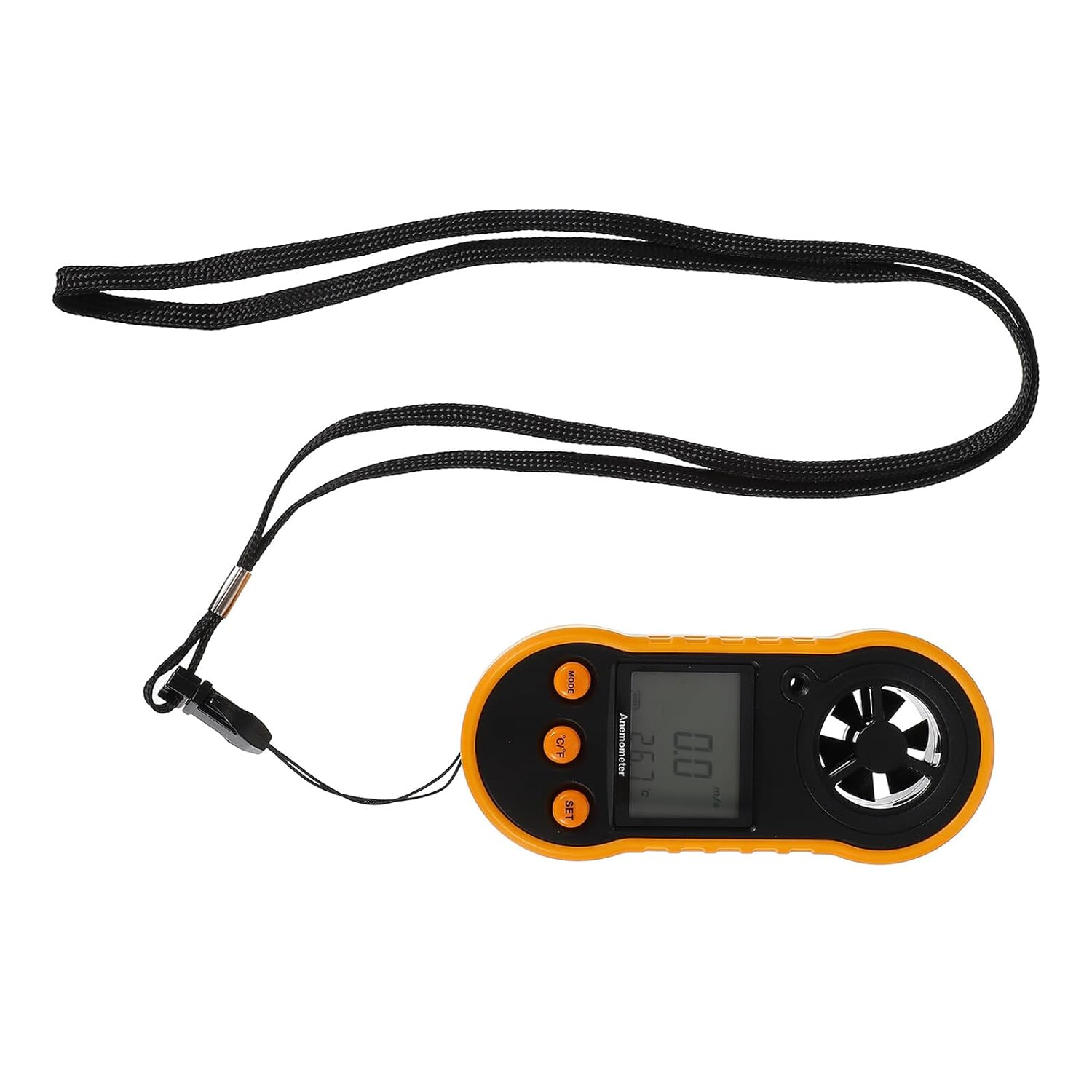 VOSAREA Digital Handheld Anemometer Wind Speed with Backlight Air Velocity Measurement Tool for HVAC Duct Vents Cfm Calculation Temperature Detection - Compact Pocket Design image number 6