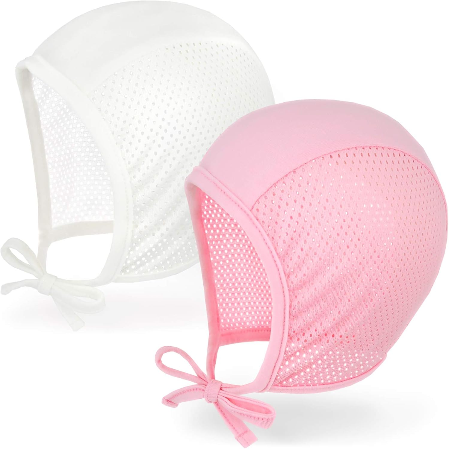 JELLYTREE Baby Hat Bonnet Summer Mesh Soft Toddler Boys Girls Fashion Pilot Cap Baby Hat Infant Beanie, 6M 12M 18M image number 7