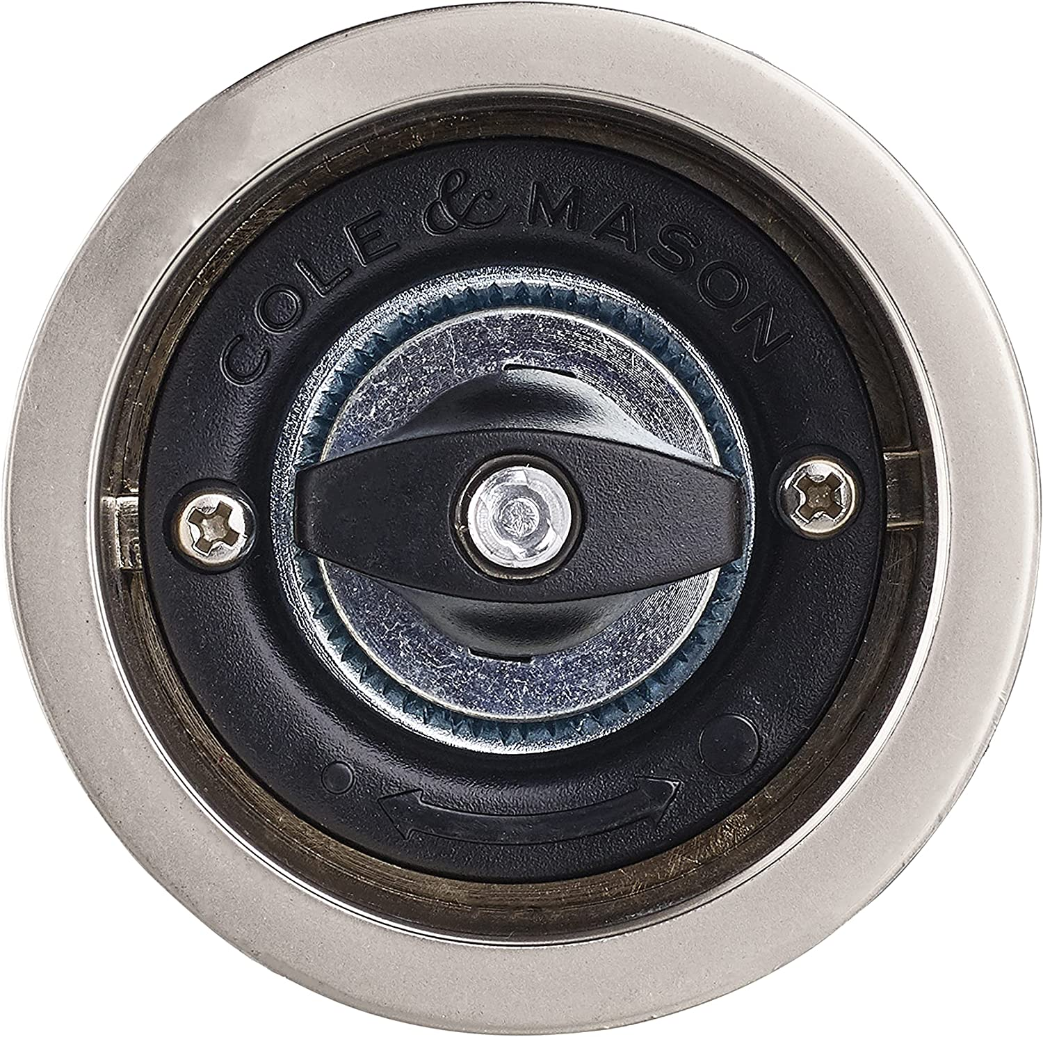 Cole & Mason Richmond Salt and Pepper Mill Gift Set - Electric Grinders with Adjustable Grind Mechanism, One-Handed Operation, Stylish Design, Cooking and Dining Experiences, 215Mm - Silver image number 6