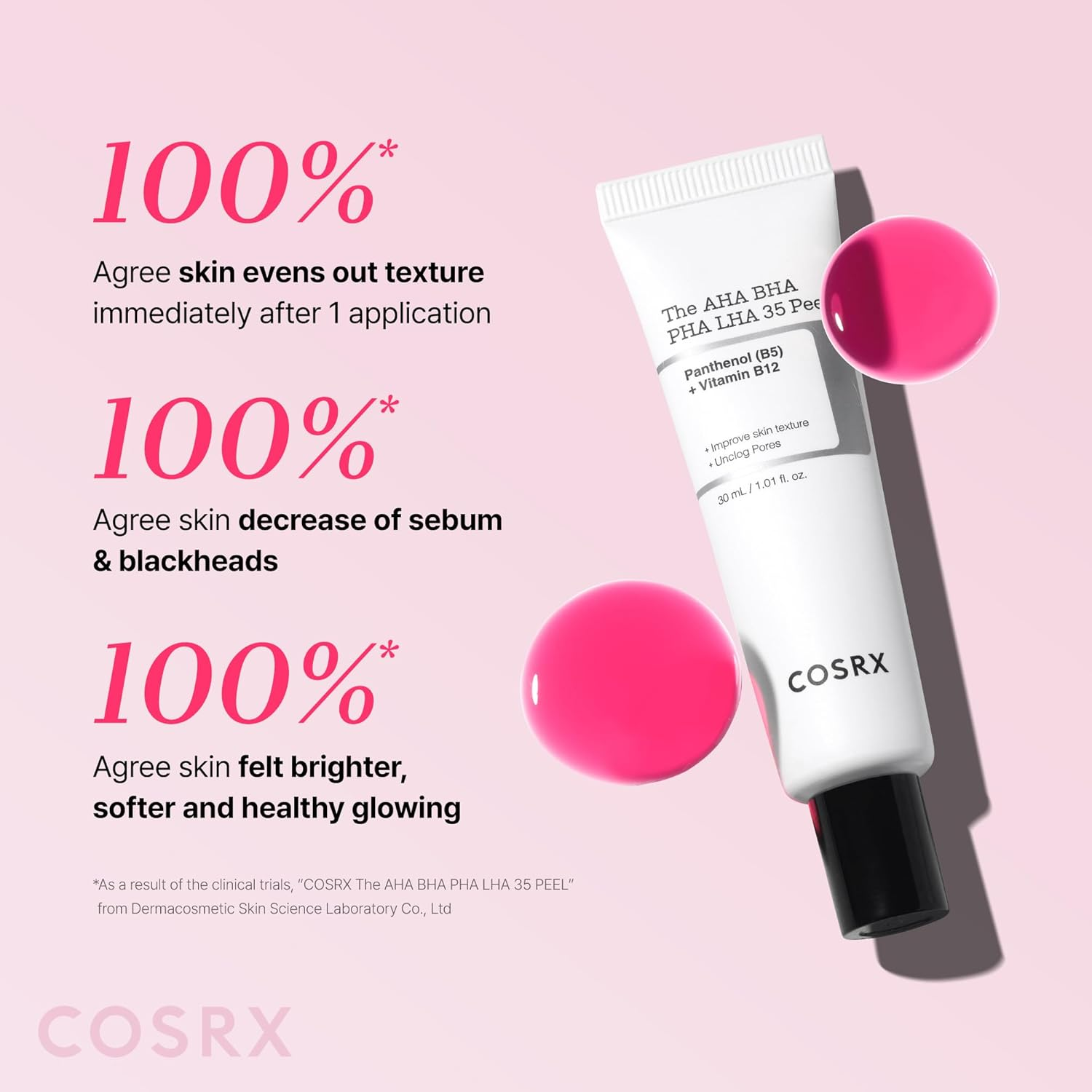 COSRX the AHA BHA PHA LHA 35 Peel 30 Ml image number 4