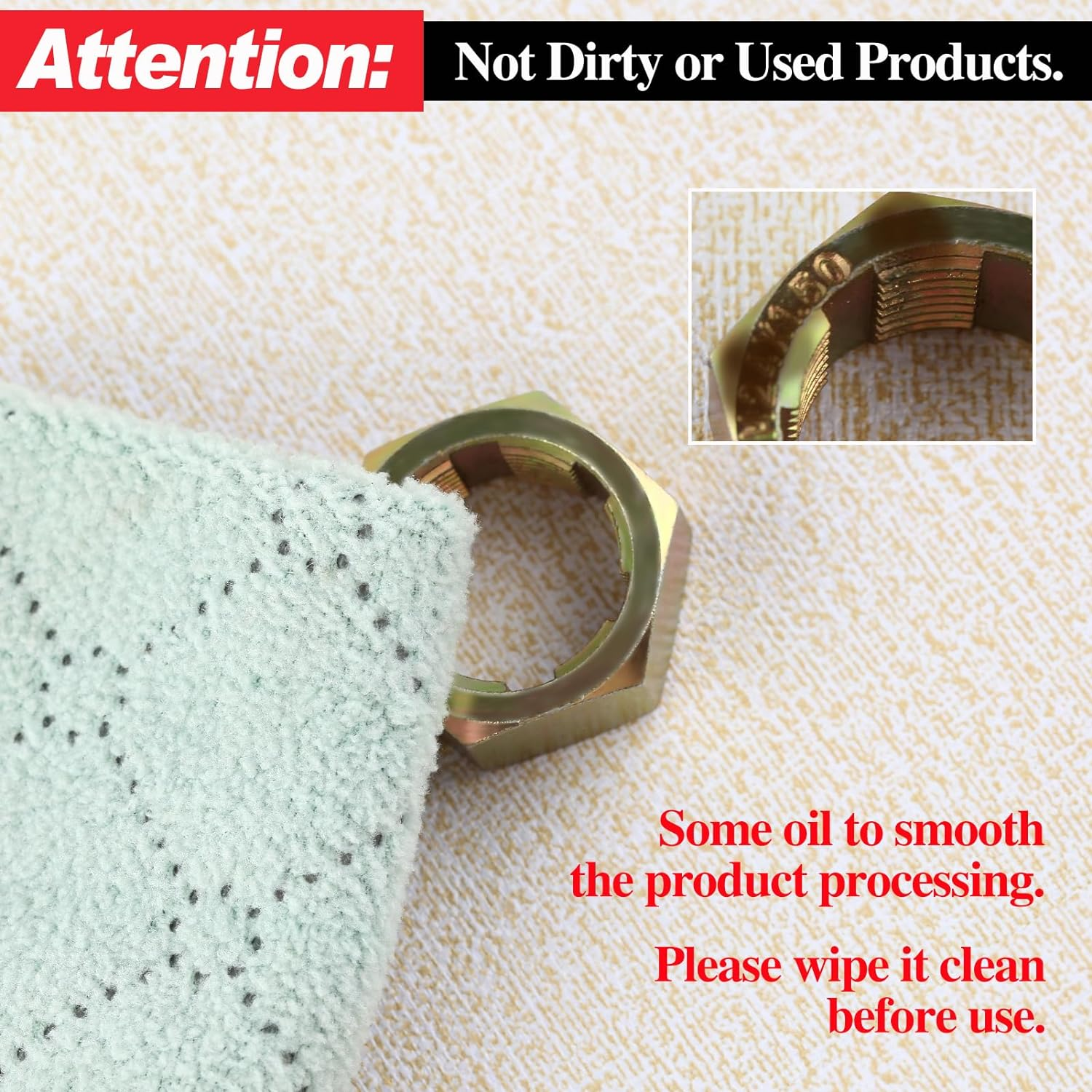 LEONTOOL 8 PCS Axle Spindle Thread Chaser Set, Thread Repair Kit High-Strength Thread Restorer Tool, Axle Spindle Fractional Cleaning and Rethreading Set Metric M20 M22 M24 & UNEF 13/16" 3/4" image number 4